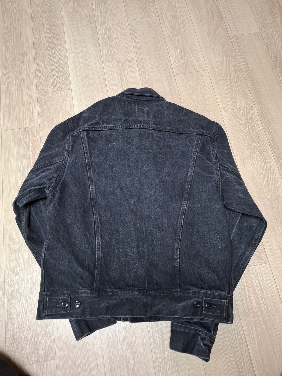 M RRL 리랜드 lot271 블랙 데님 자켓 상품이미지3