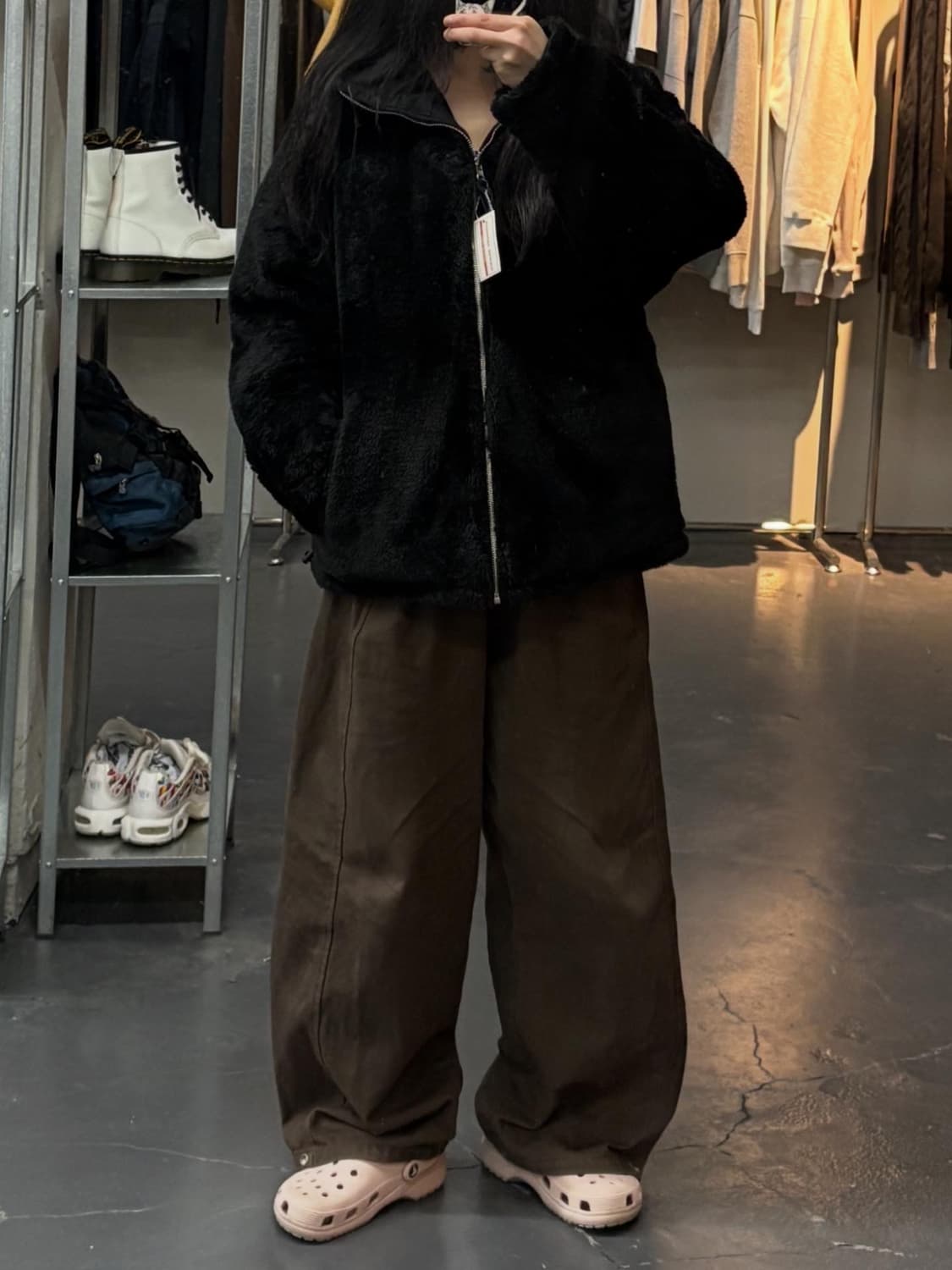 라퍼지스토어 블랙 리버시블 재킷 A2309 상품이미지2