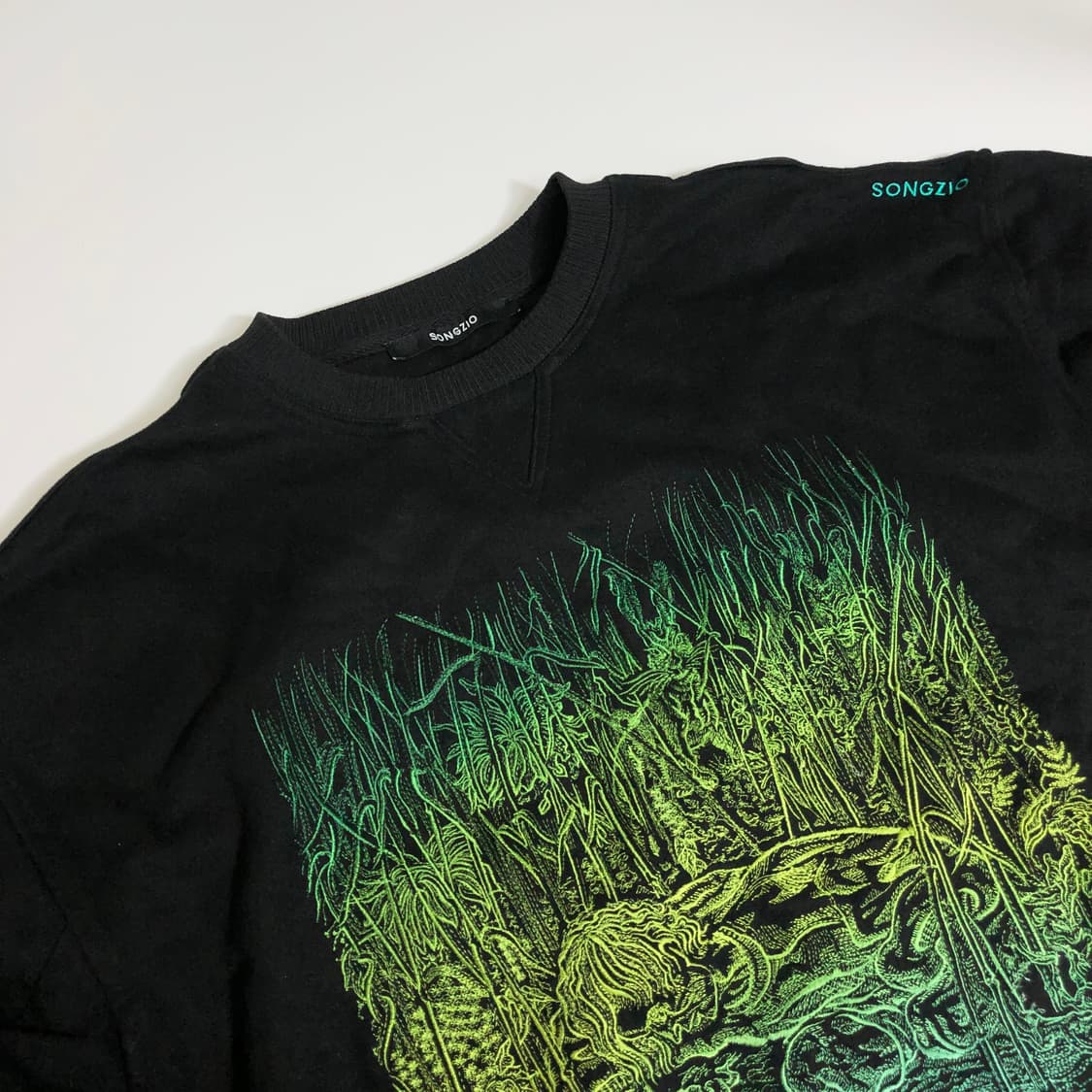 송지오 나르시시즘 자수 맨투맨 L 상품이미지3