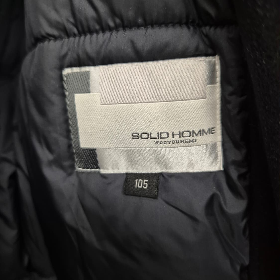 솔리드옴므 우영미 패딩 코트 105 상품이미지3