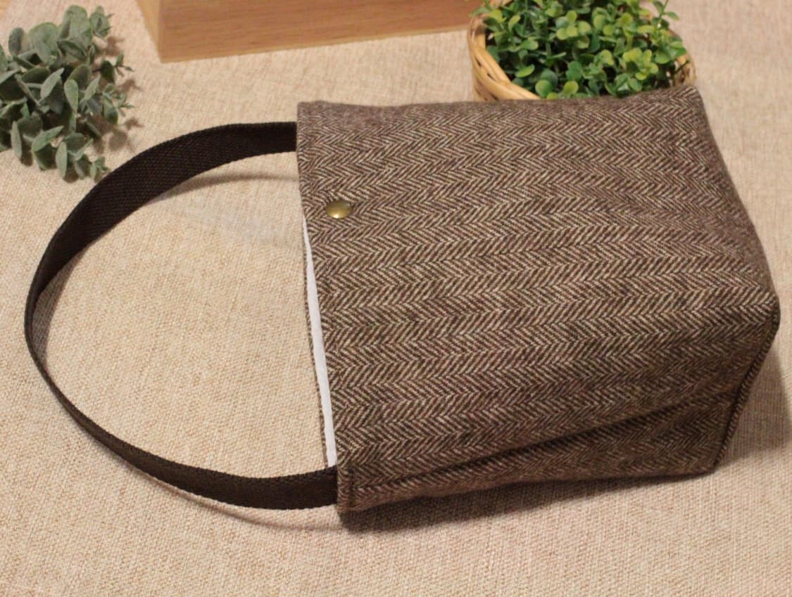 핸드메이드 헤링본 미니백 가방 상품이미지1