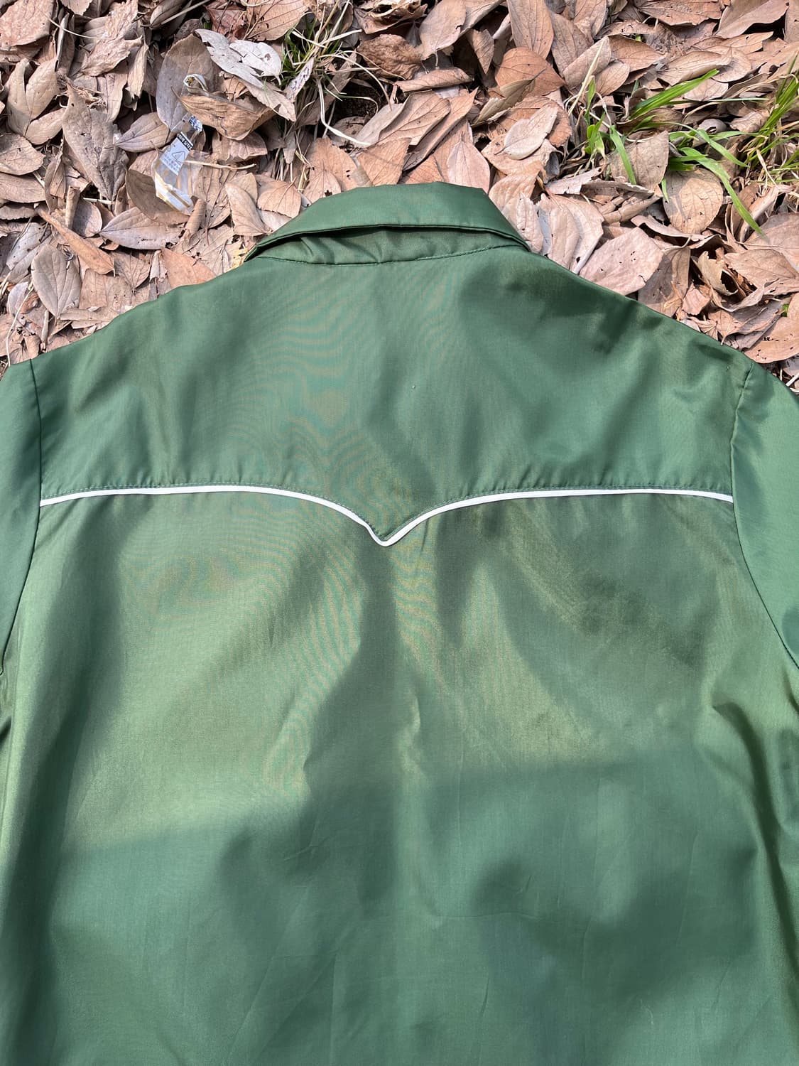 70s 나일론 웨스턴 레이싱 자켓 상품이미지6