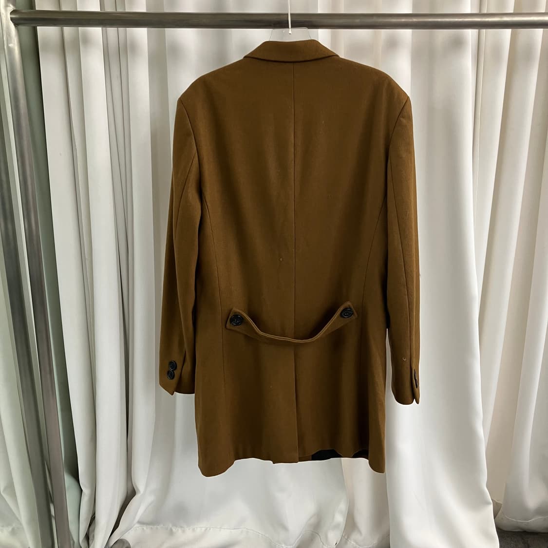 버버리 카멜 더블 브레스티드 코트 XL 상품이미지2