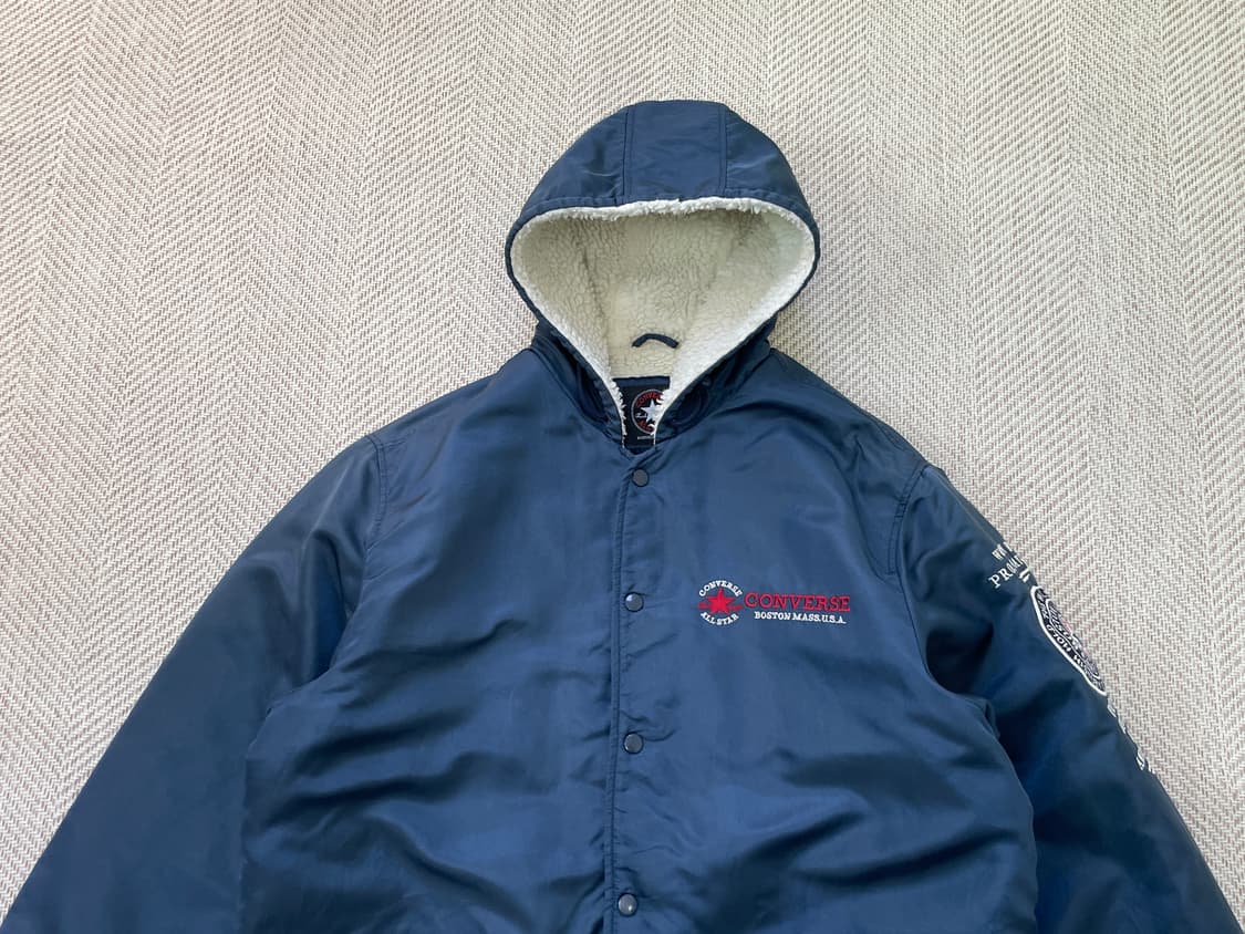 컨버스 올스타 나일론 안감 쉐르파 자켓  J04025 상품이미지6