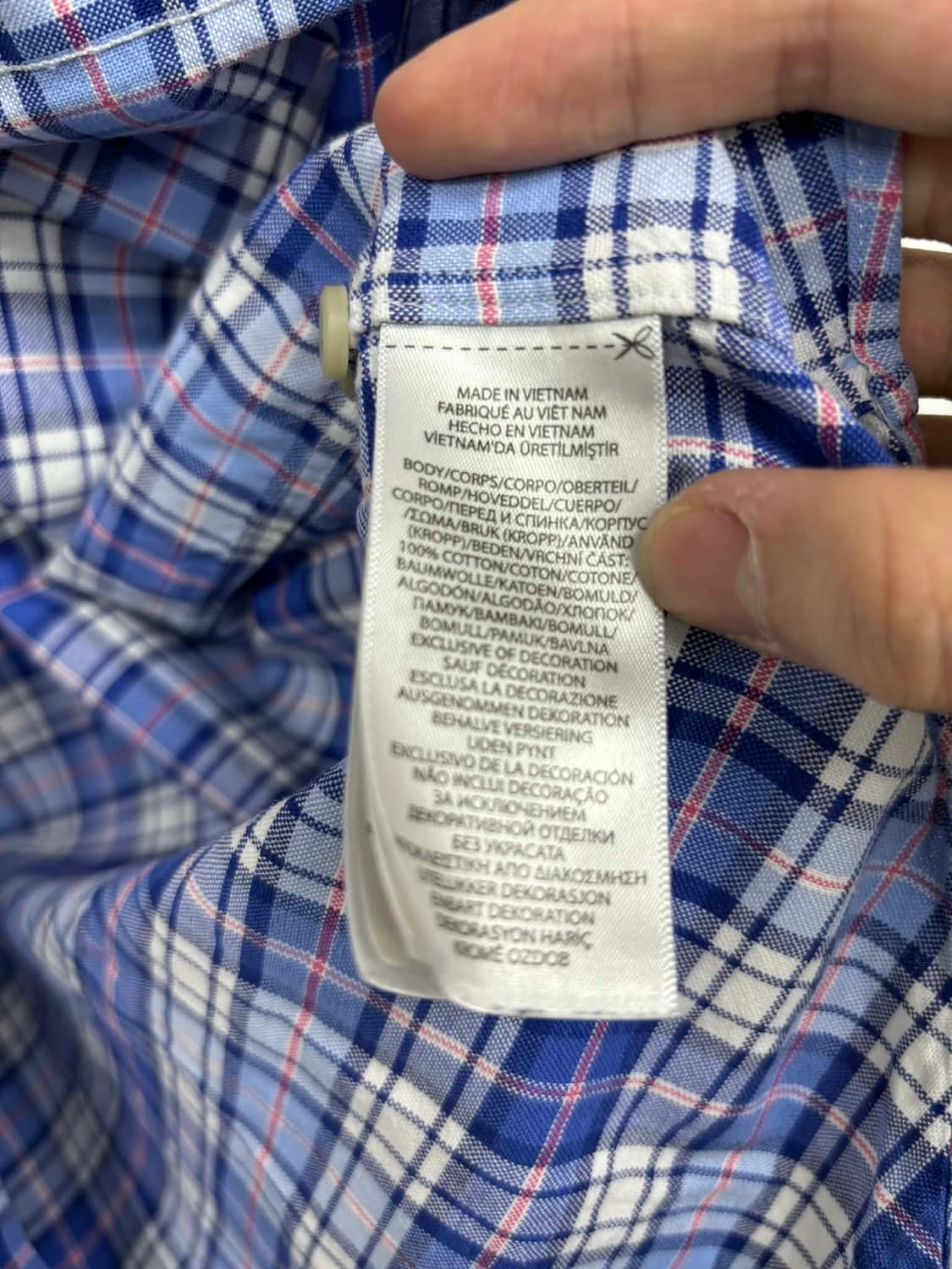 [M] 폴로 랄프로렌 클래식핏 체크 셔츠 상품이미지7