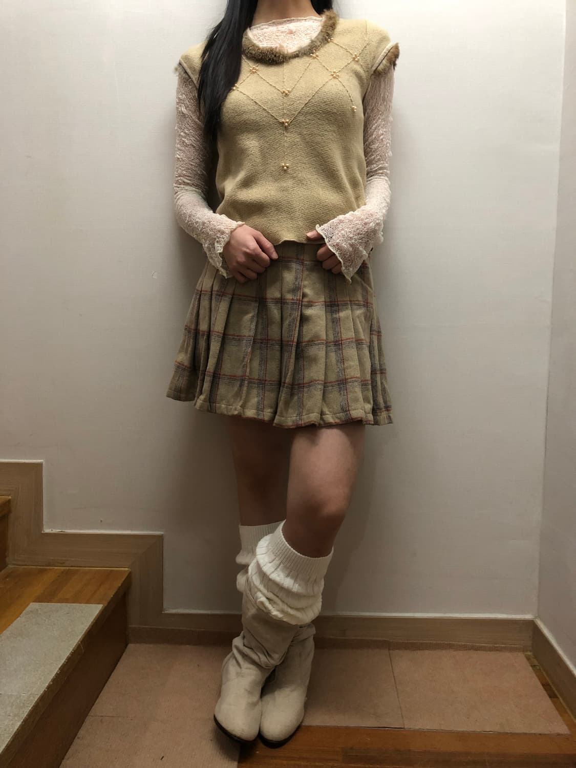 빈티지 베이지 코디셋(개별구매가능) 상품이미지10