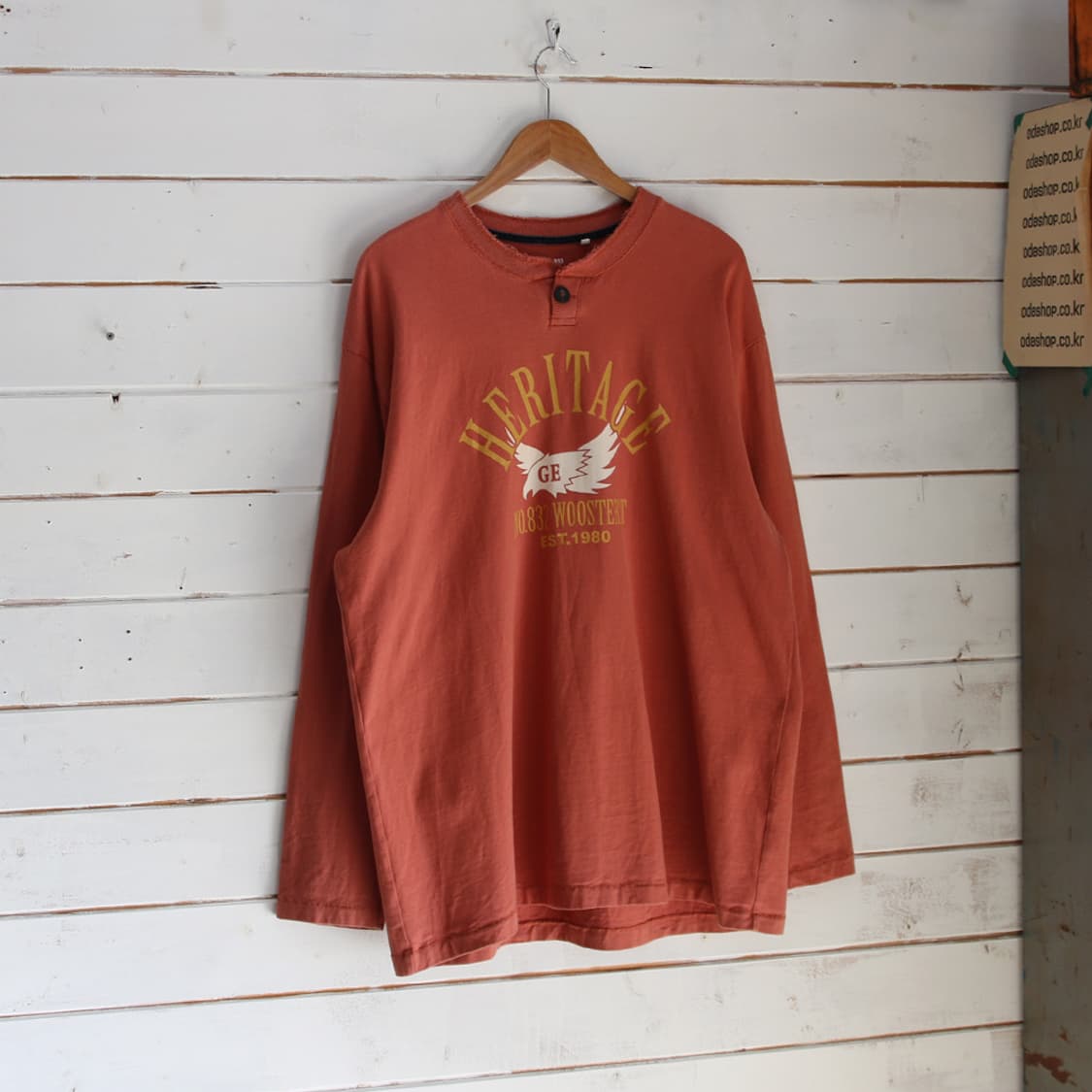 GOLDEN EAGLE 헨리넥 티셔츠 (남성용 115) 상품이미지1