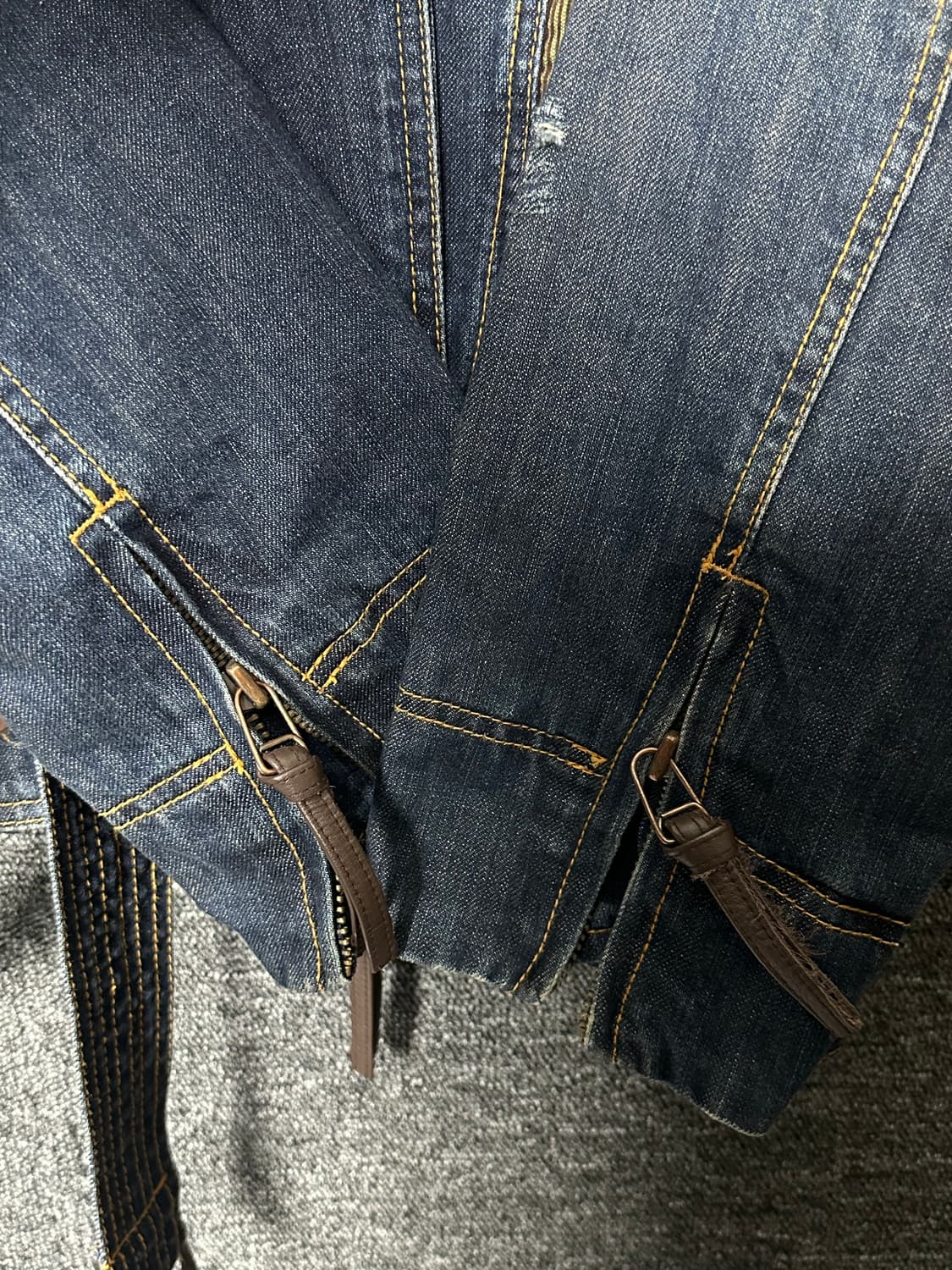 BY CROSS 데님 자켓 인디고 100 상품이미지9