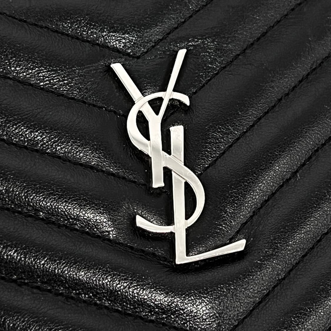 [감정완료] 생로랑 마틀라세 클러치백 라지 블랙 (440222) 상품이미지7