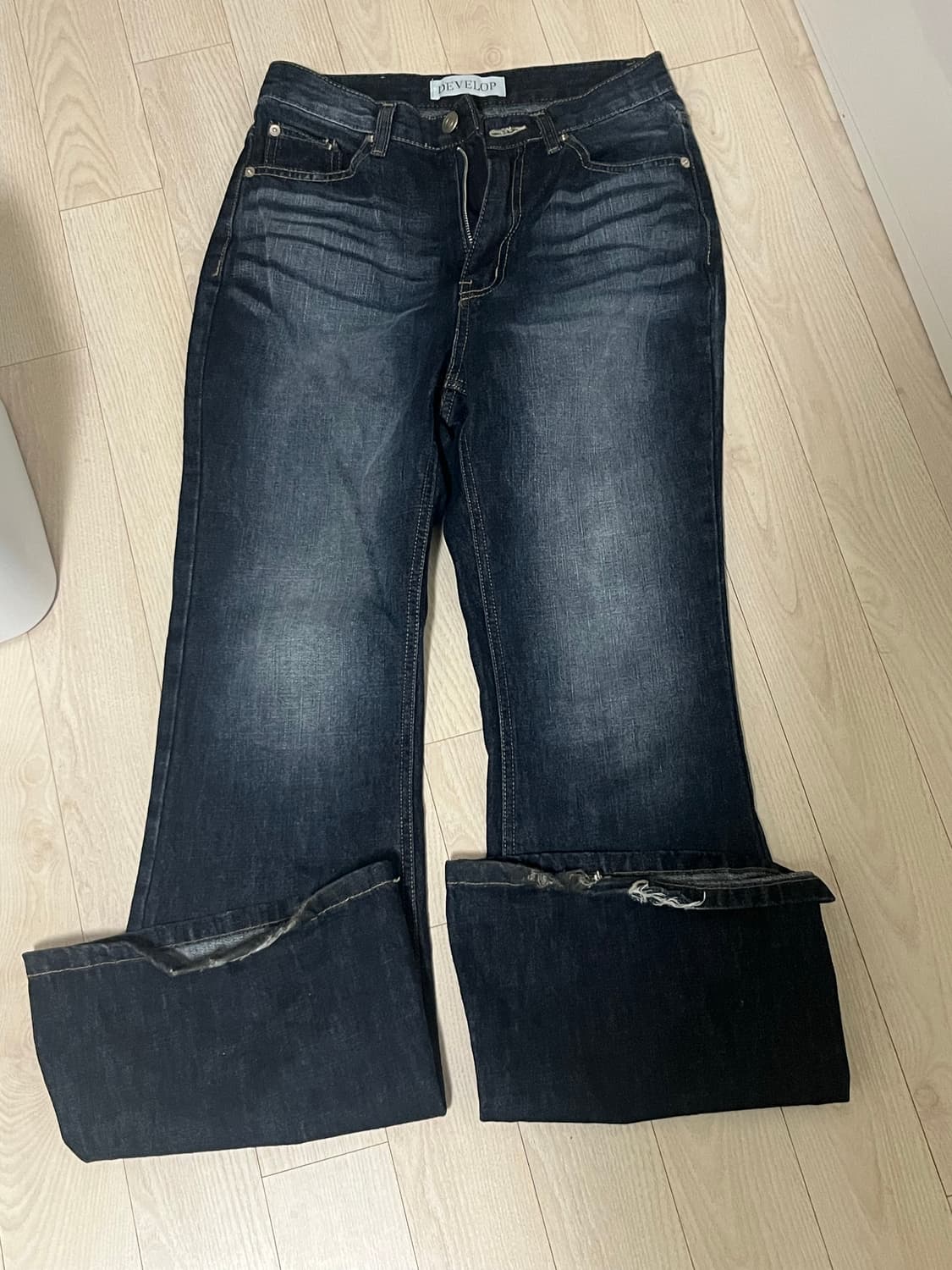 에이블리 부츠컷 바지 지초이 상품이미지3