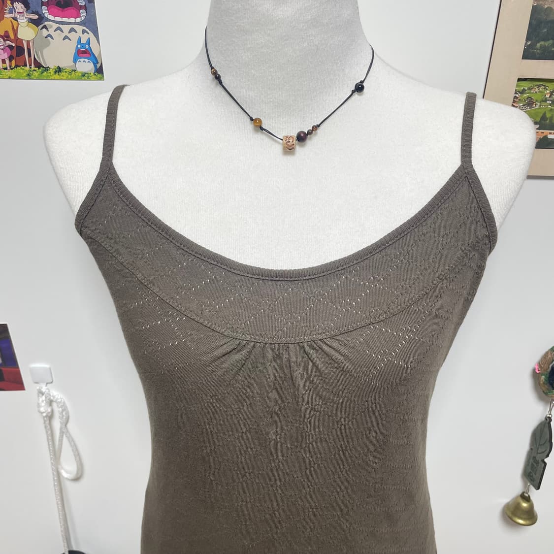 모리걸 베이지+카키 펀칭상의세트 상품이미지8