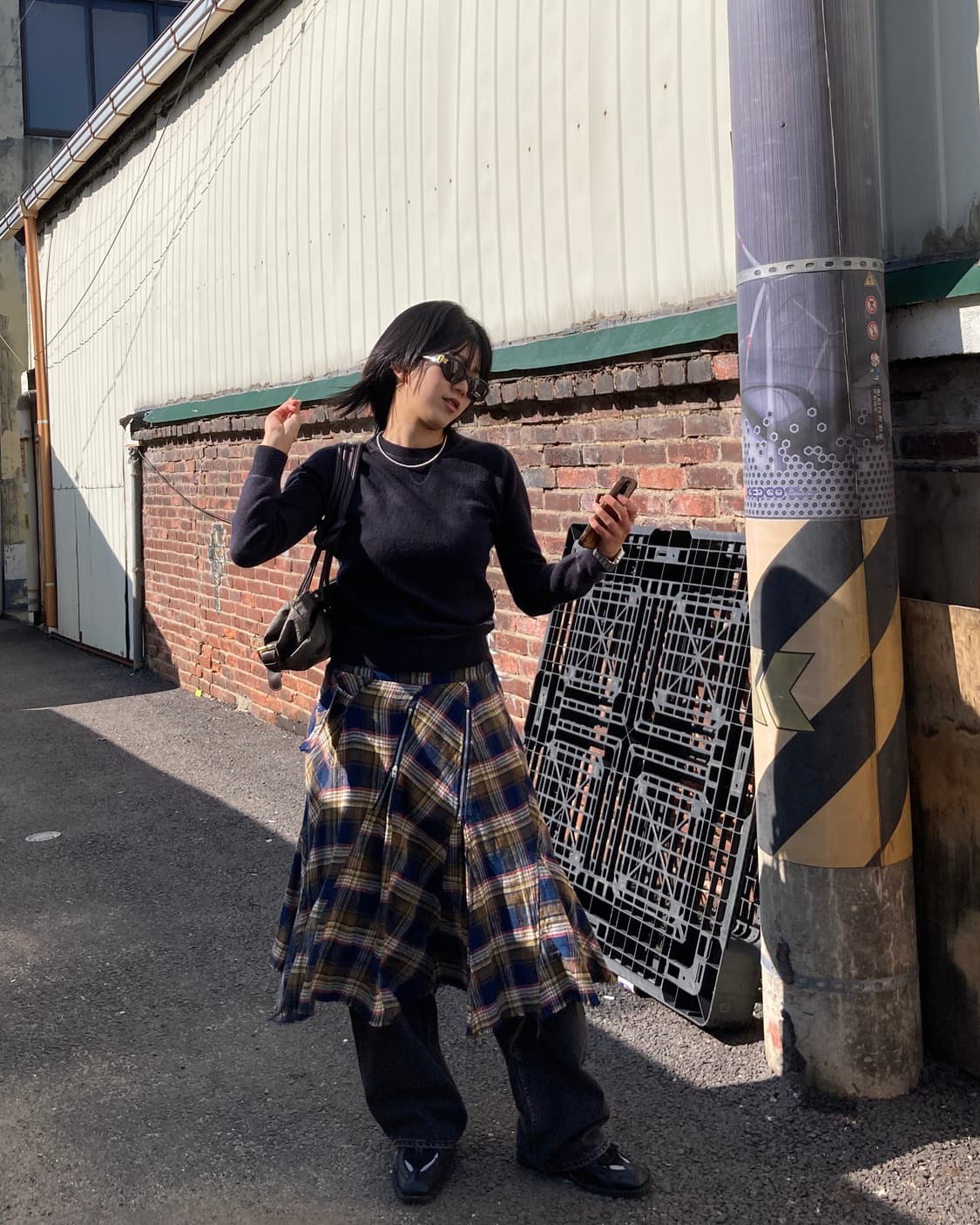 꾸레쥬 캐시미어 100 니트 상품이미지5