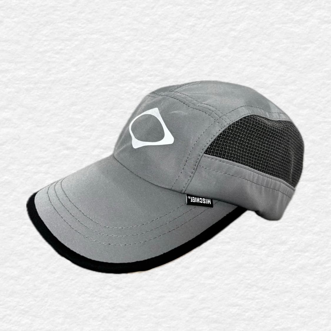 미스치프 Rhombus 러닝 캡 – 카키 그레이 상품이미지3