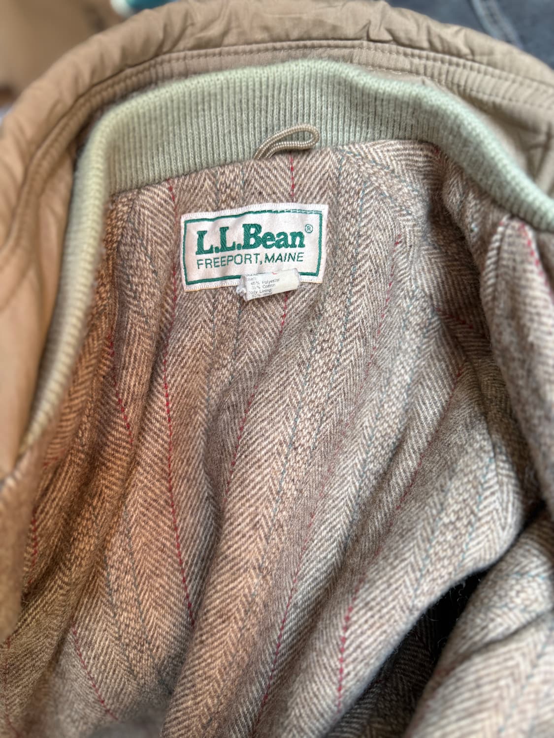 90s L.L.Bean 클래식 필드 코트 Made in USA🇺🇸 상품이미지7