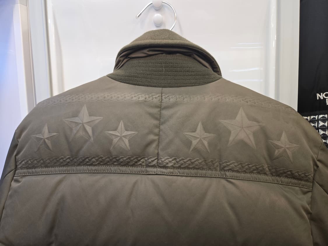 SYSTEM 남성 카키색 더블 브레스트 패딩 상품이미지3