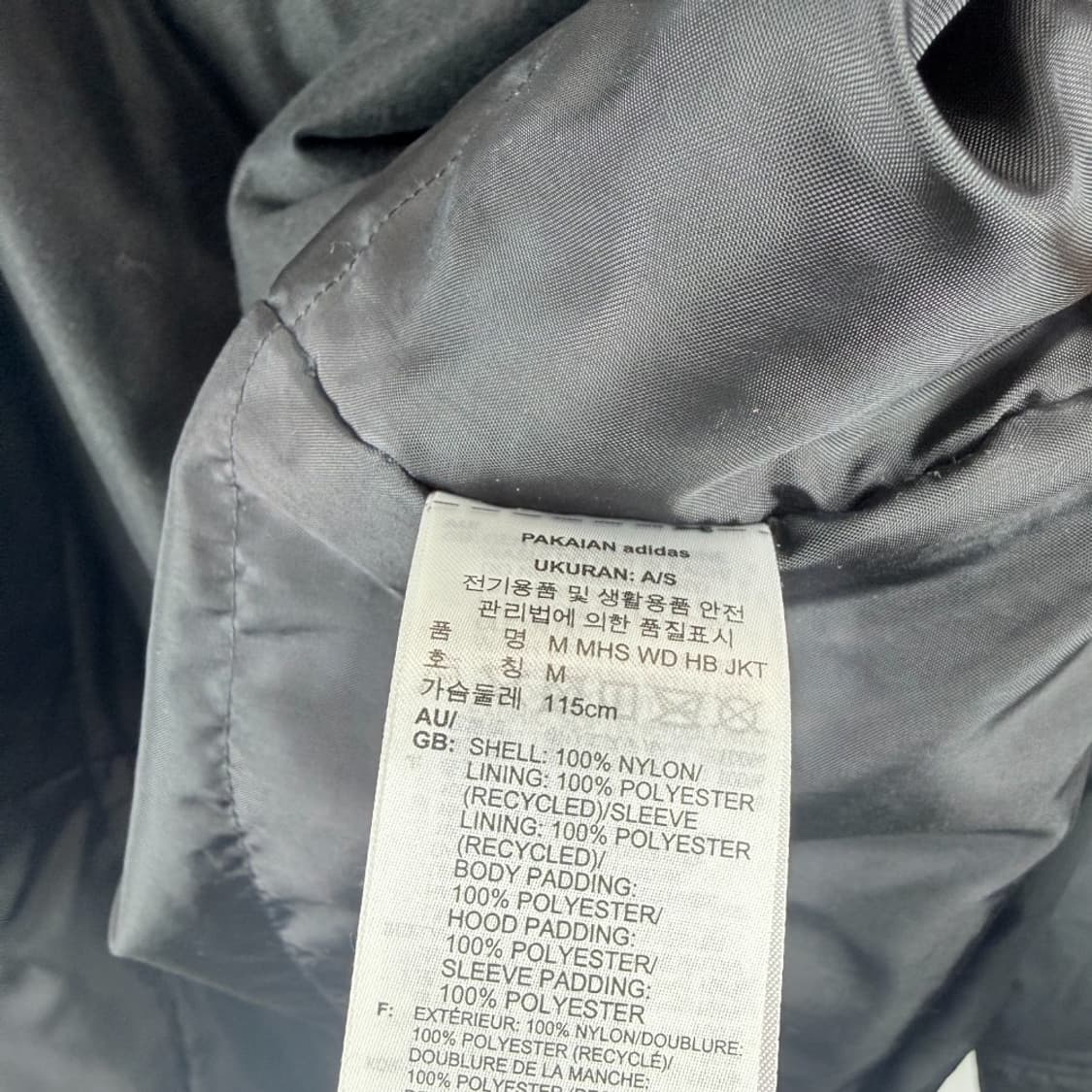 (M) 아디다스 머스트해브 윈드 자켓 블랙 상품이미지8