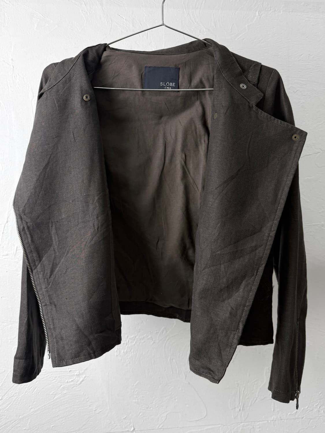 Slobe Iena 사선 자켓 상품이미지4