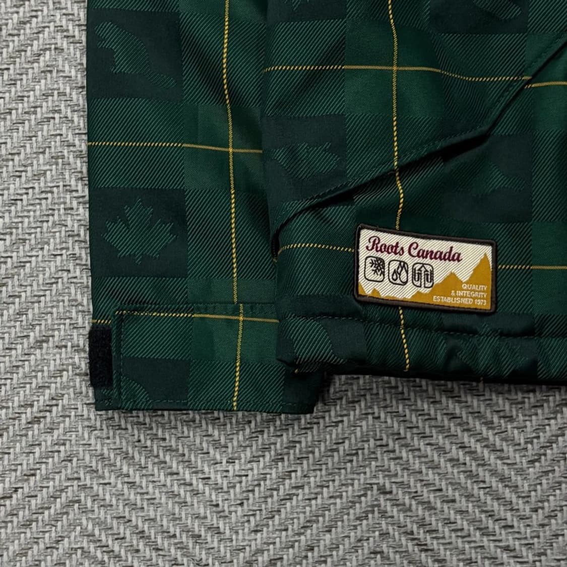 루츠 체크 후드 바람막이 자켓 v2529 상품이미지6