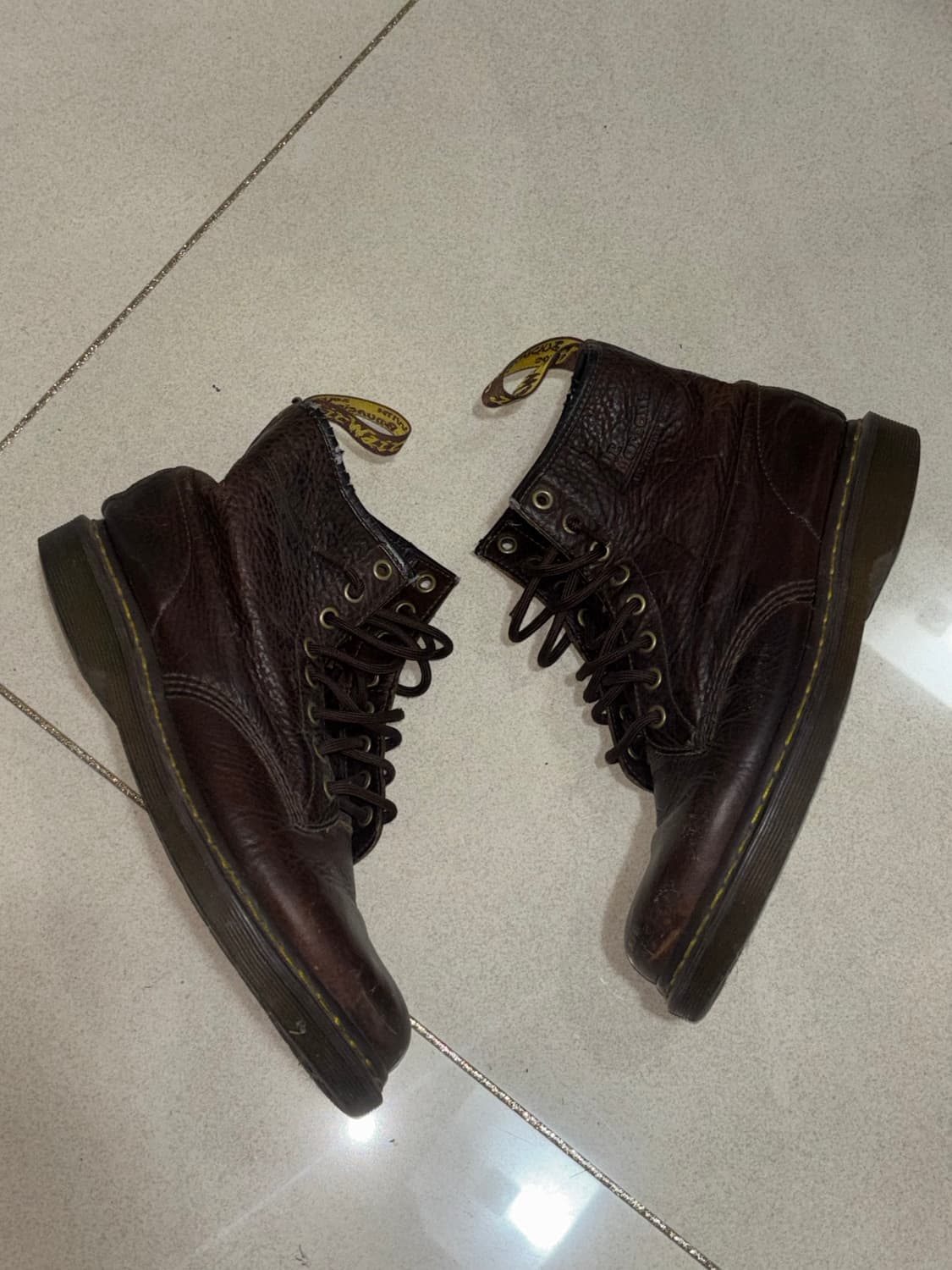 닥터마틴 1460 8홀 브라운 워커 부츠 260 상품이미지6