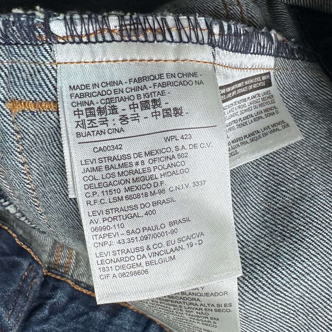 리바이스 데미지 데님 자켓 상품이미지7