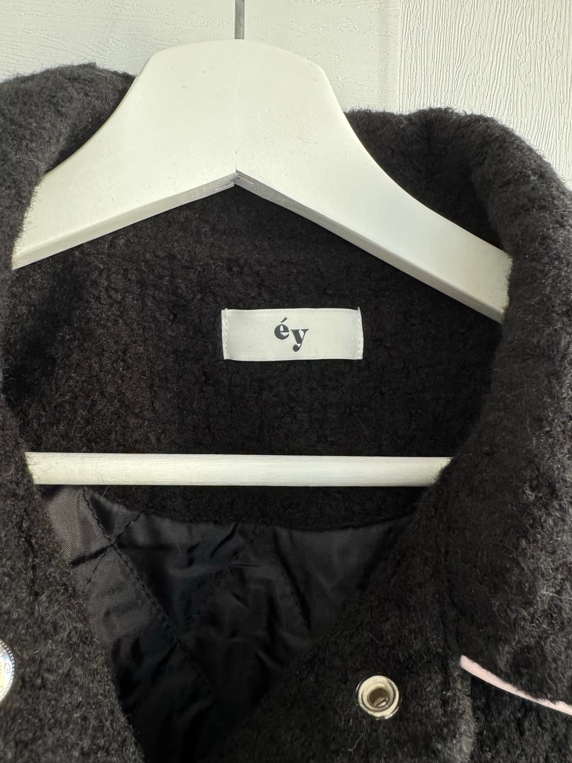 [EYEYE] 아이아이 패딩 점퍼 자켓 블랙 F 상품이미지3