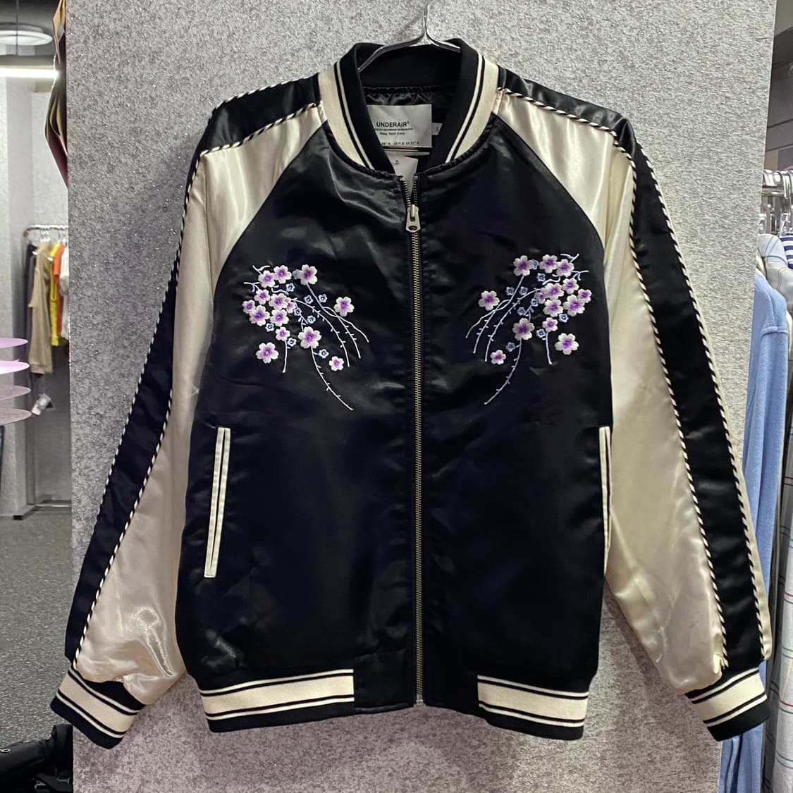 언더에어 플라워 자수 스카쟌 B4363 상품이미지2