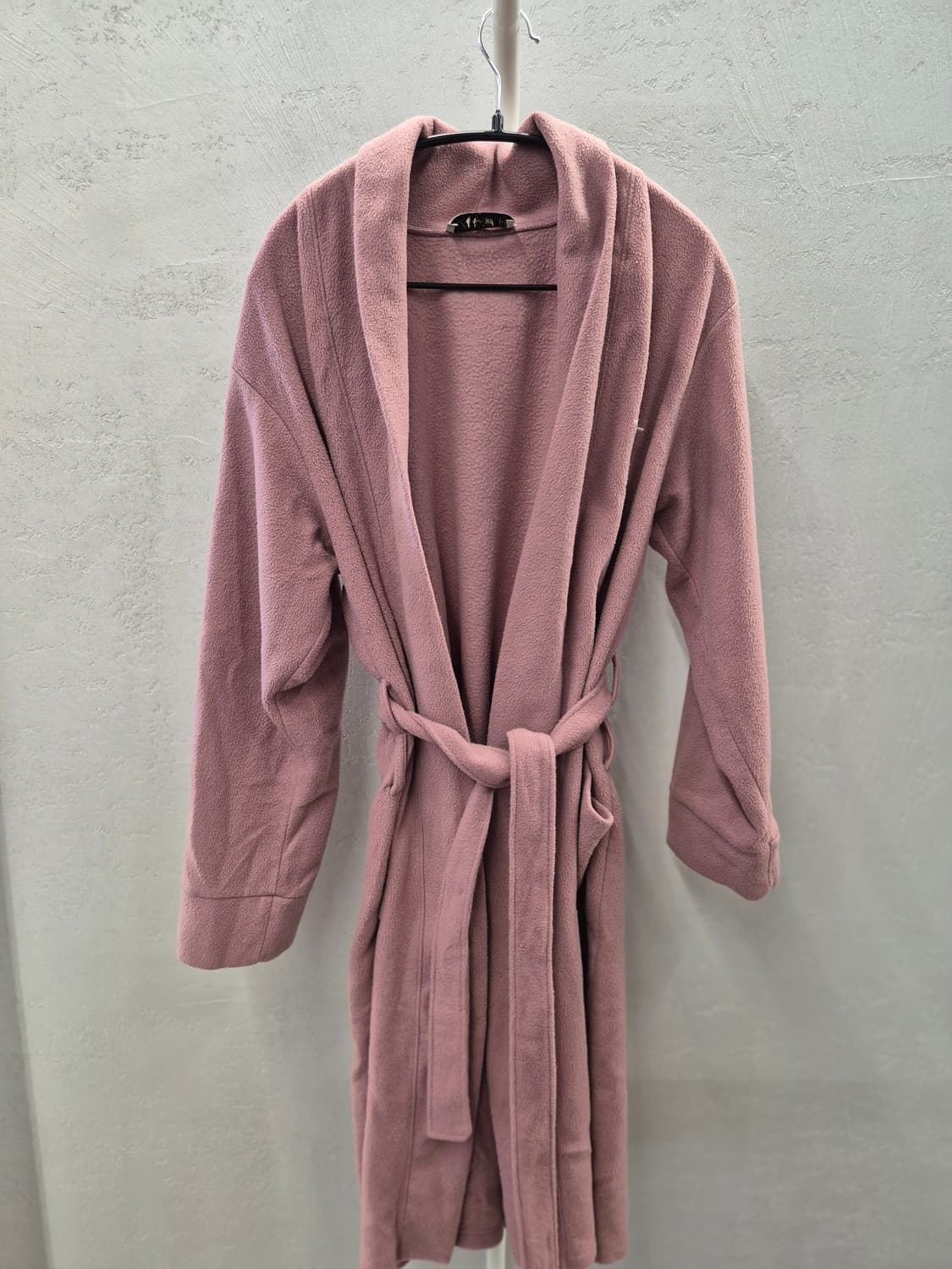 이미스 후리스 로브 가운 핑크 S 상품이미지2