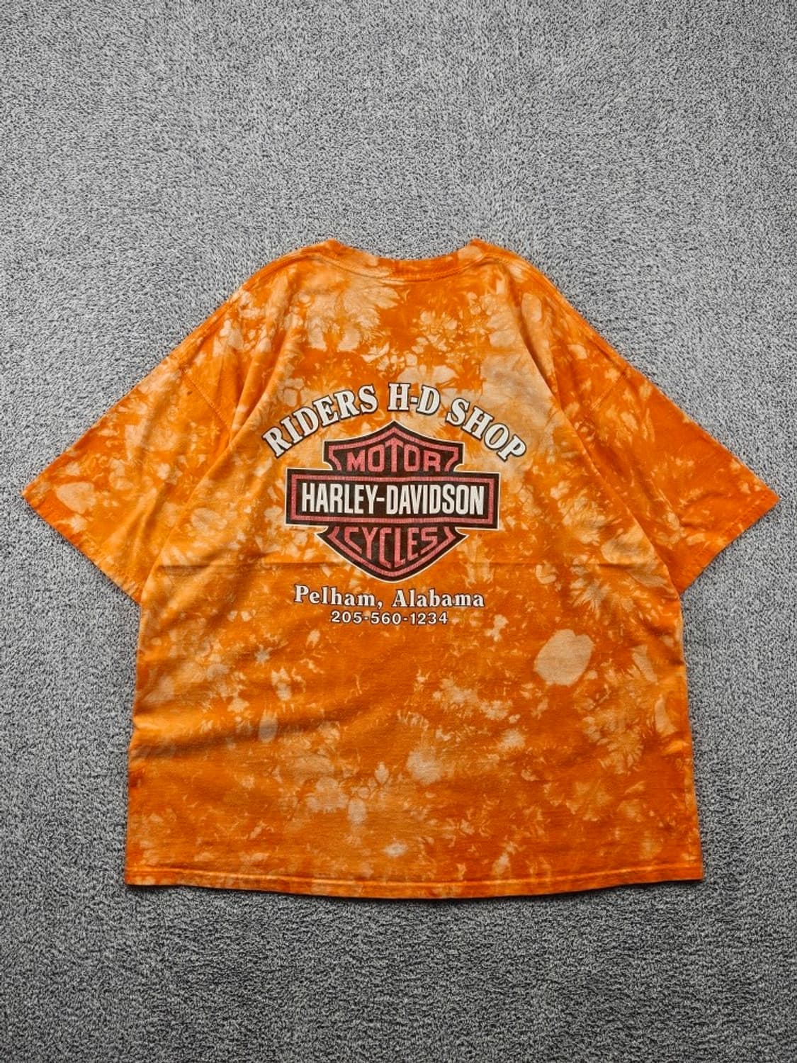 01's USA 할리데이비슨 반팔 티셔츠 다잉커스텀 (XL)/ 11925 상품이미지1