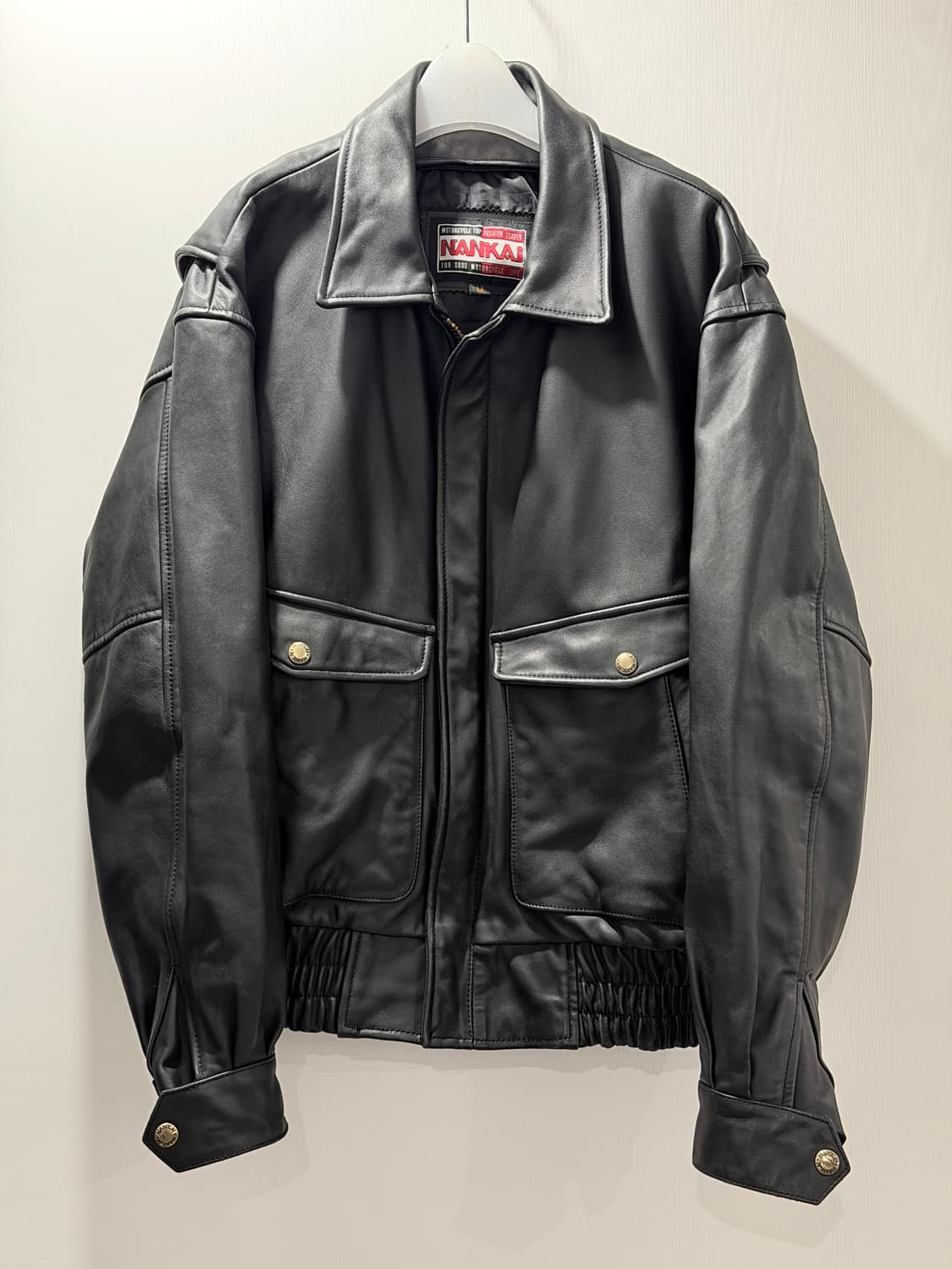 NANKAI 소가죽 바이크 자켓 상품이미지1