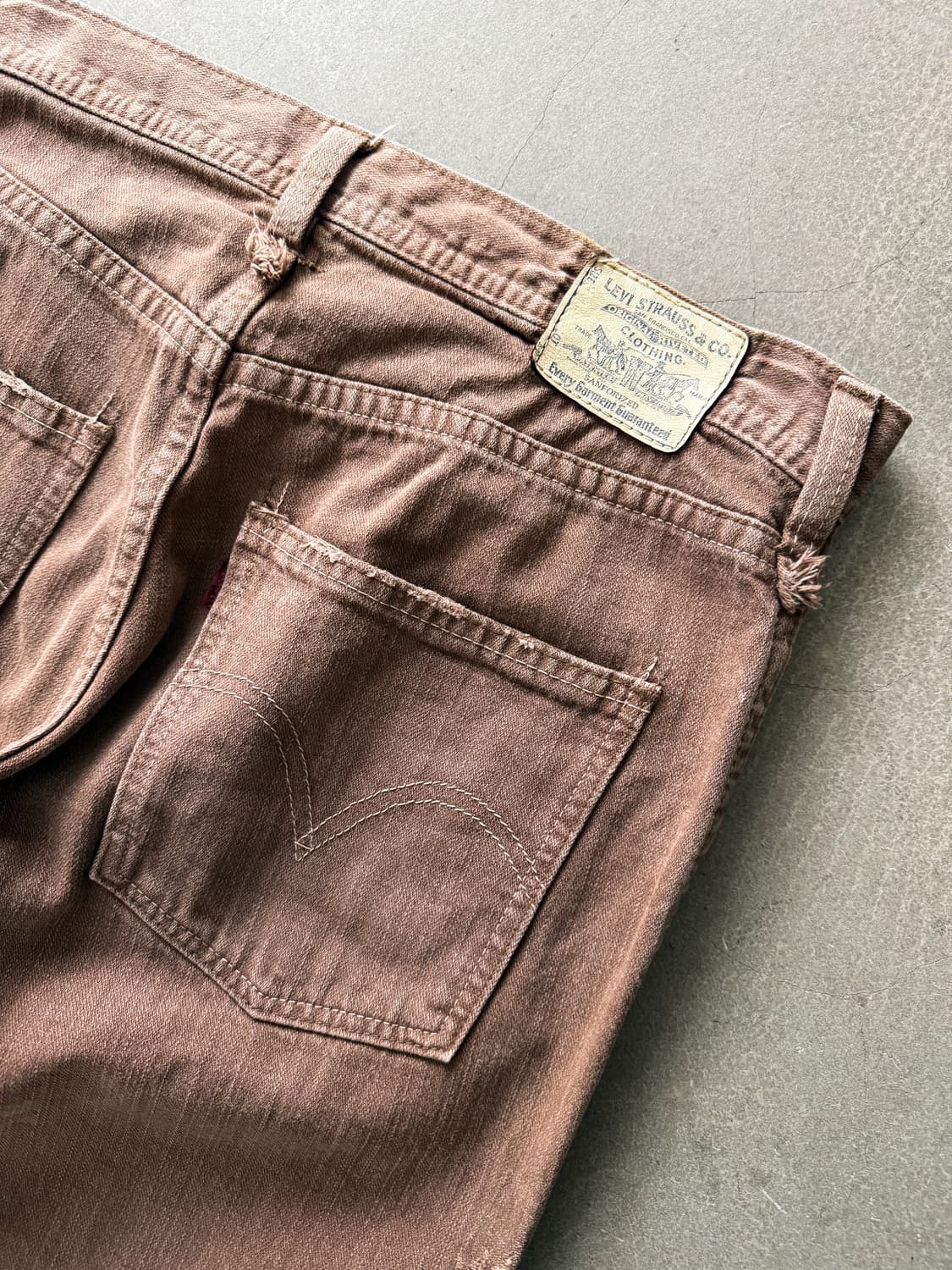 Vintage Levi's Washing Denim Pants 상품이미지8