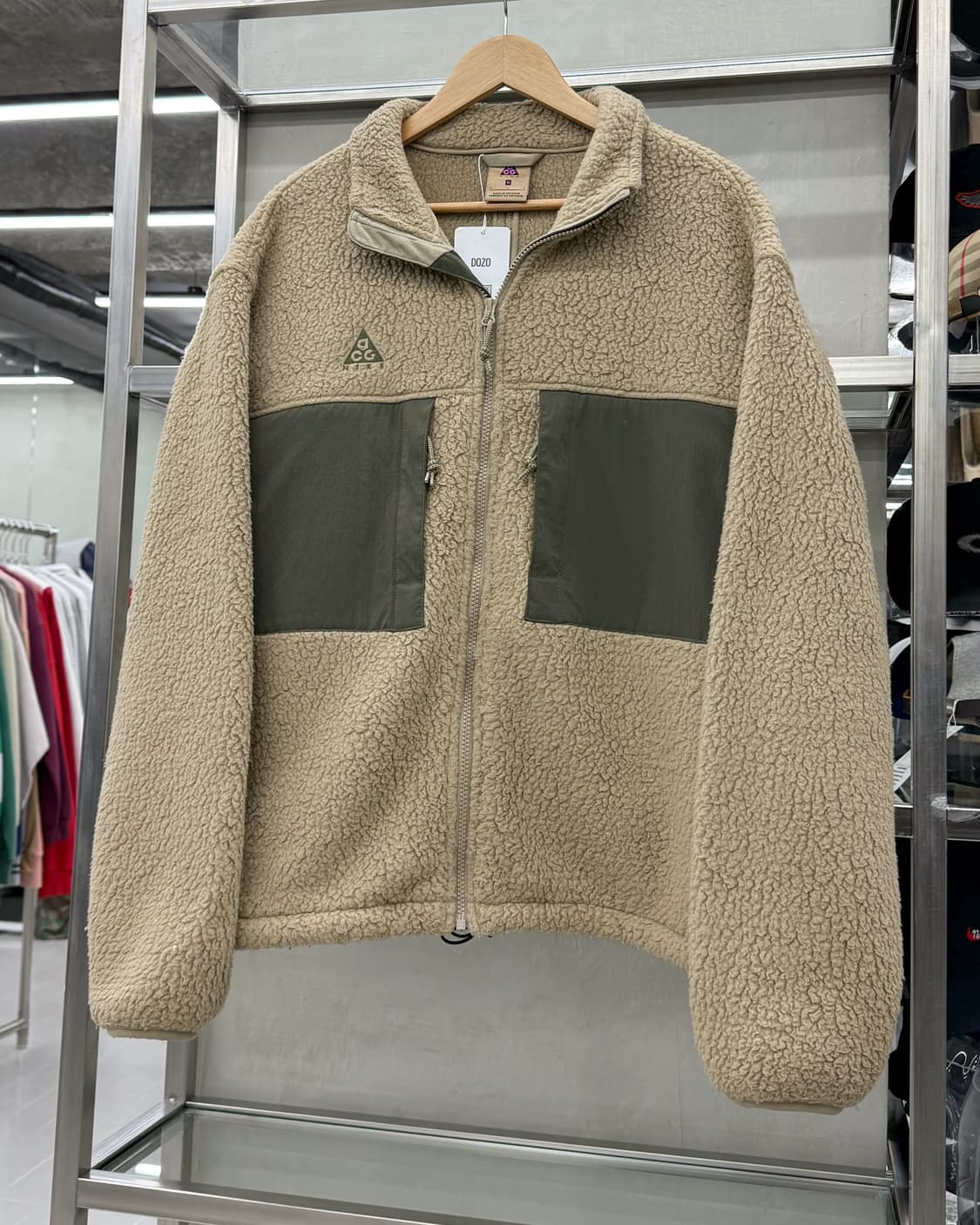 나이키 ACG 마이크로 플리스 쉐르파 양털 후리스 집업 자켓 상품이미지2