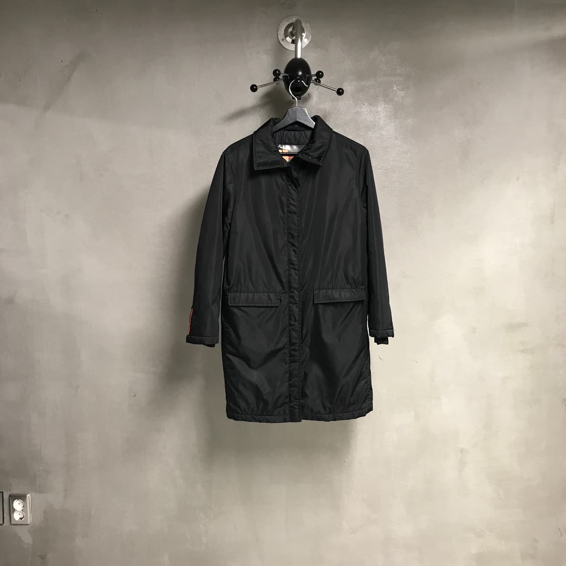 프라다 블랙 코트 38(W) 상품이미지1