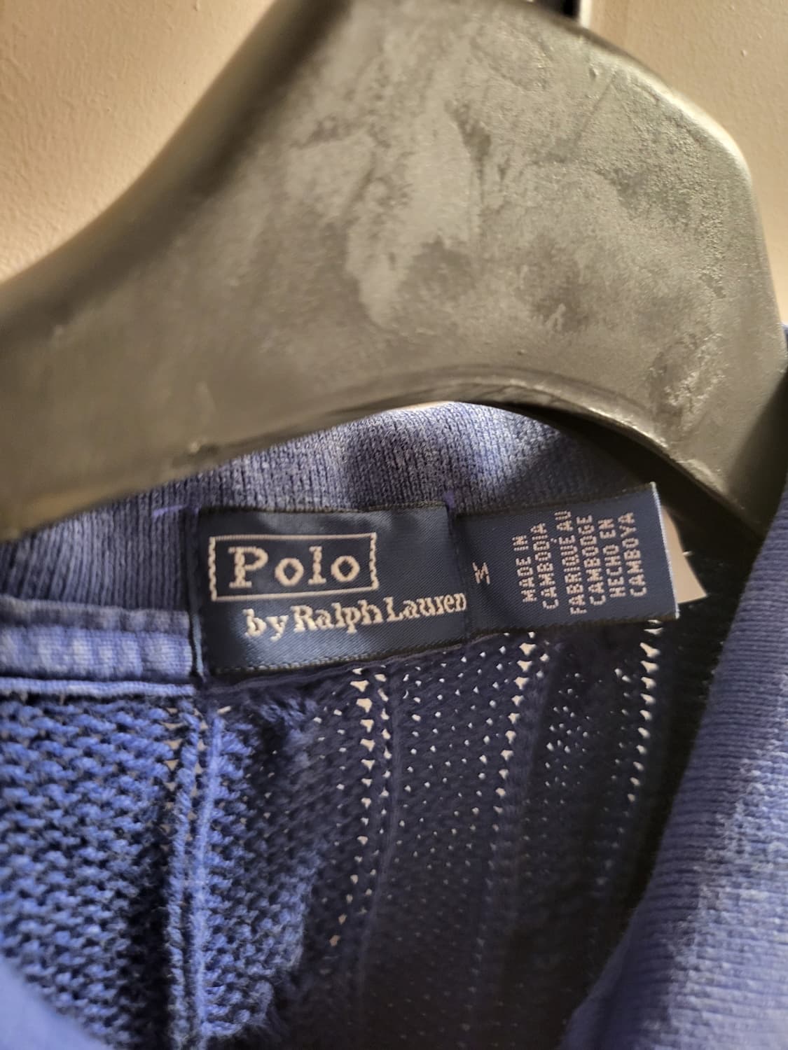 폴로 케이블 니트 조끼  상품이미지3