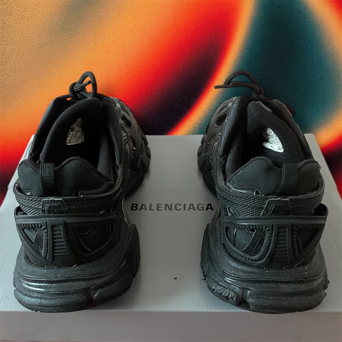 발렌시아가 트랙2 스니커즈 블랙 상품이미지2