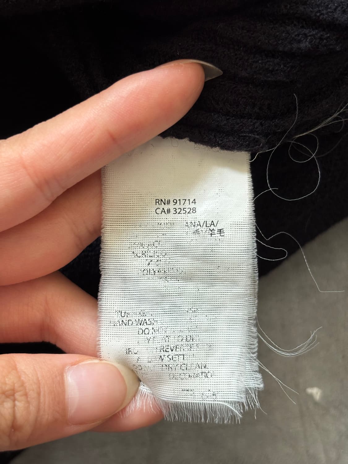 Armani Exchange 아르마니 익스체인지 블랙 니트 집업 상품이미지10