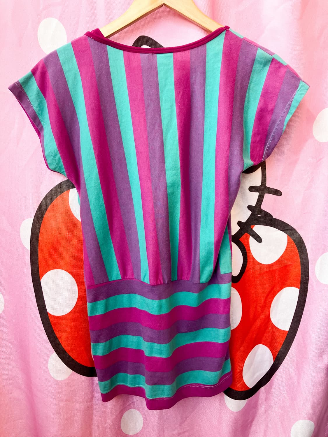 jpn 스트라이프 골드레터링 티셔츠 상품이미지5