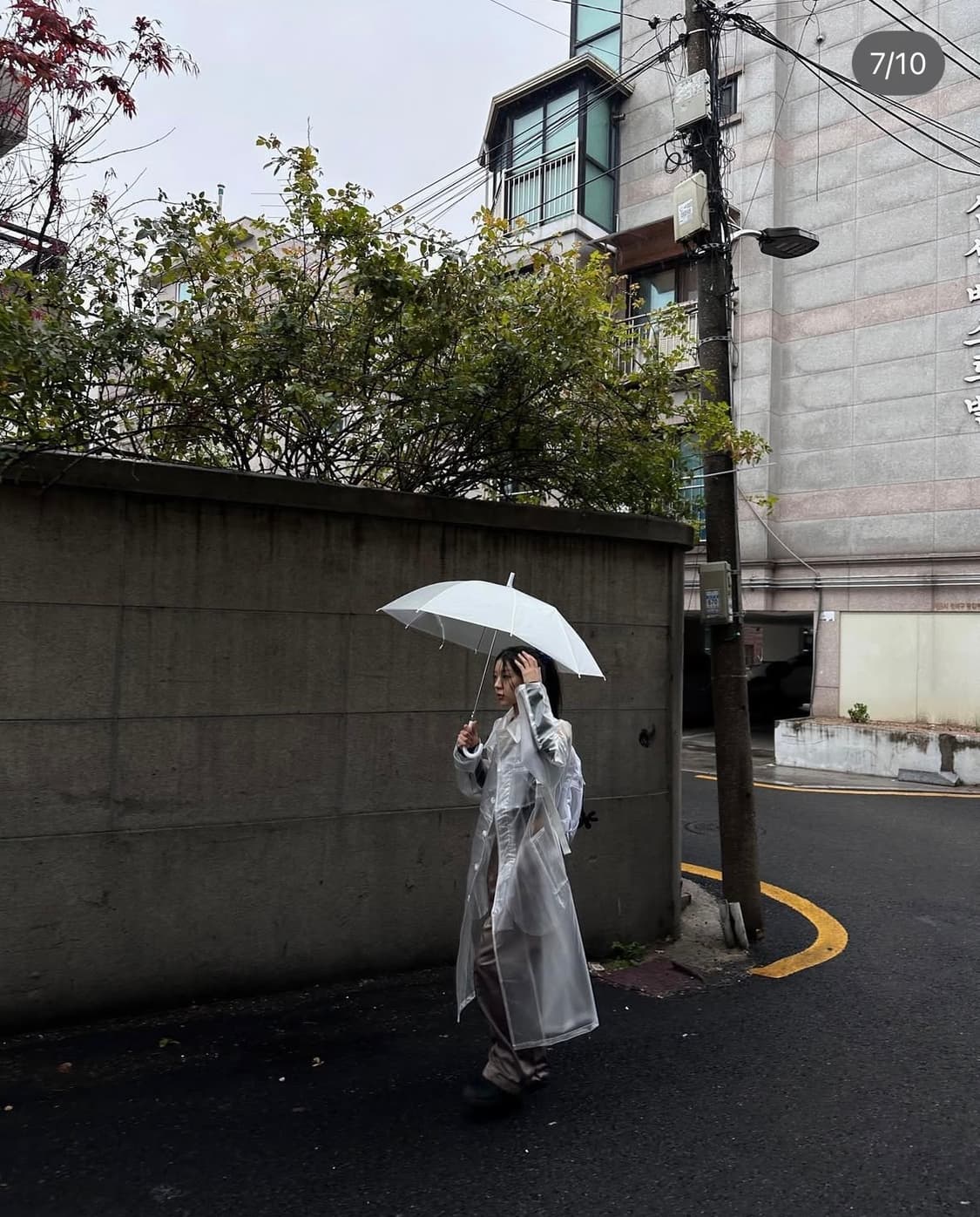 우화 레인보우 롱 코트 릿킴 블랙업 아우터 자켓 일본 빈티지 상품이미지2