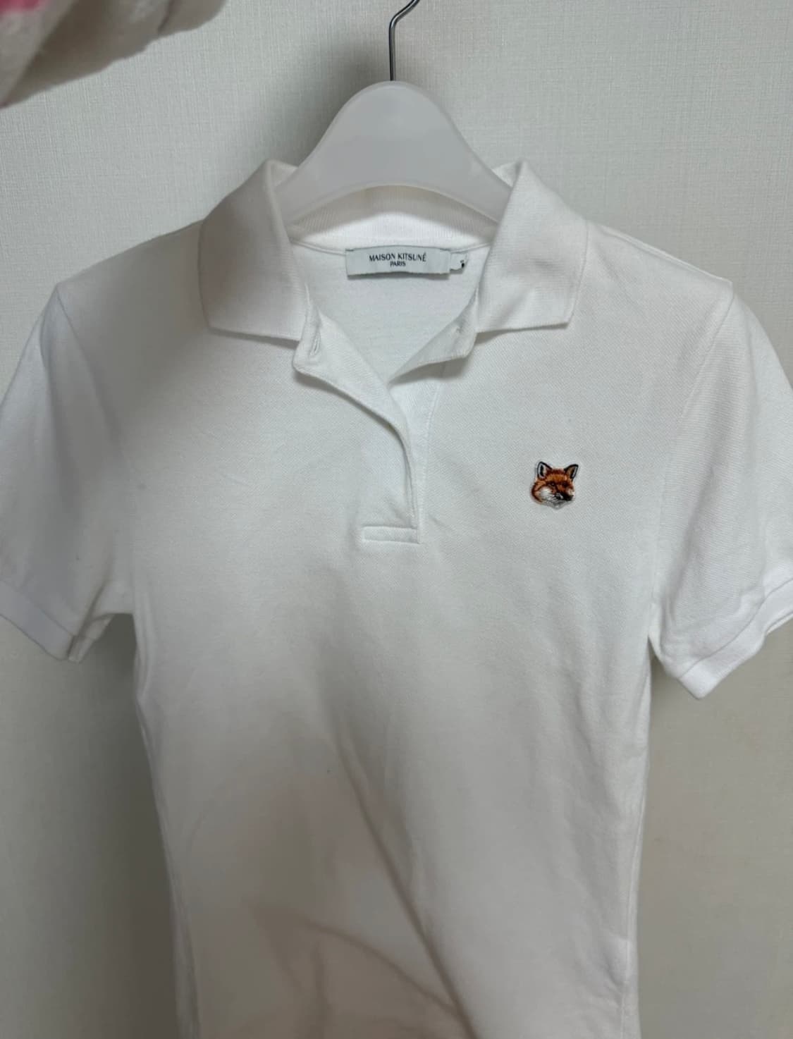 메종키츠네 여성셔츠 s 화이트 상품이미지2