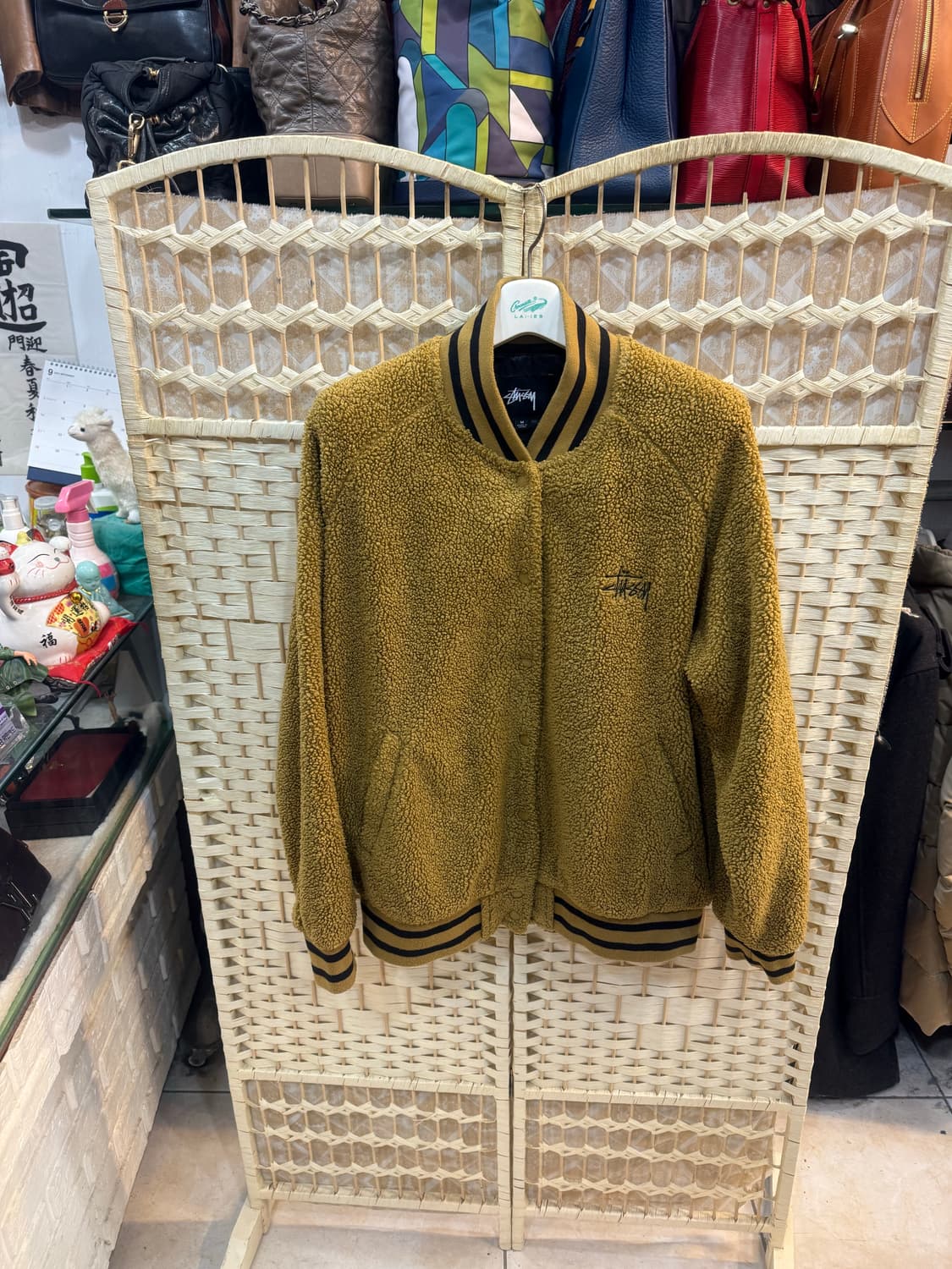 95 정품 스투시 후리스 붐버자켓 팝니다 상품이미지1