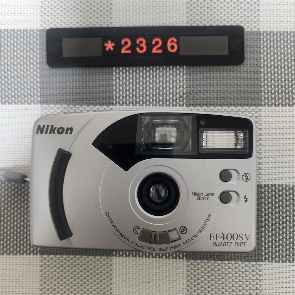 니콘 EF 400 SV 데이터백 필름카메라 상품이미지1