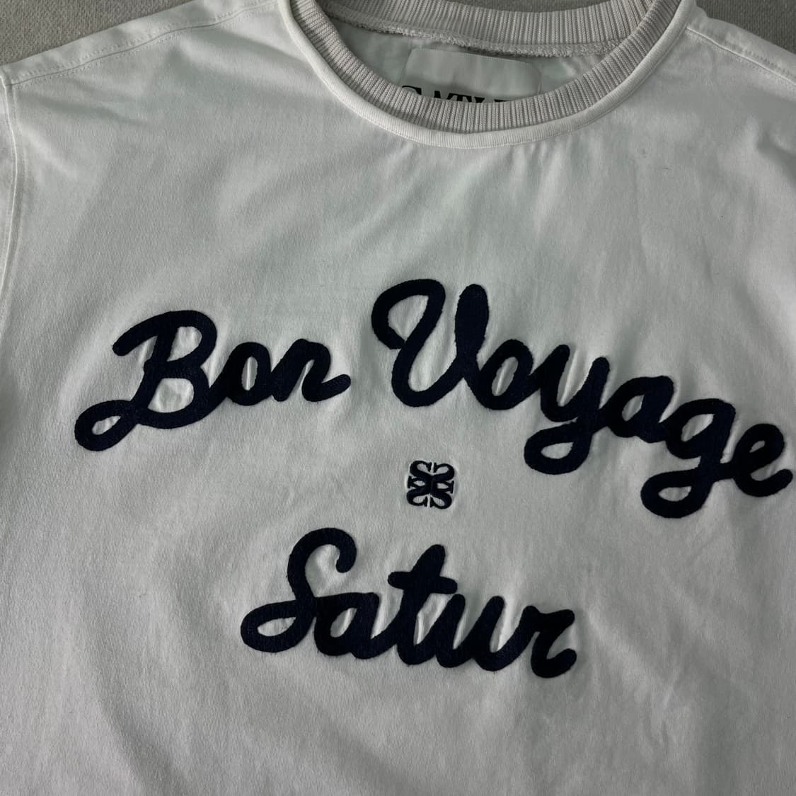 105 새터 자수로고 보야지 반팔 상품이미지2