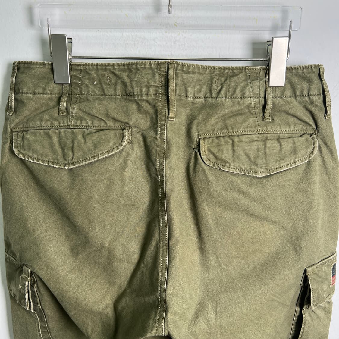 데님 앤 서플라이 랄프로렌 카키 밀리터리 카고 팬츠 32 상품이미지7