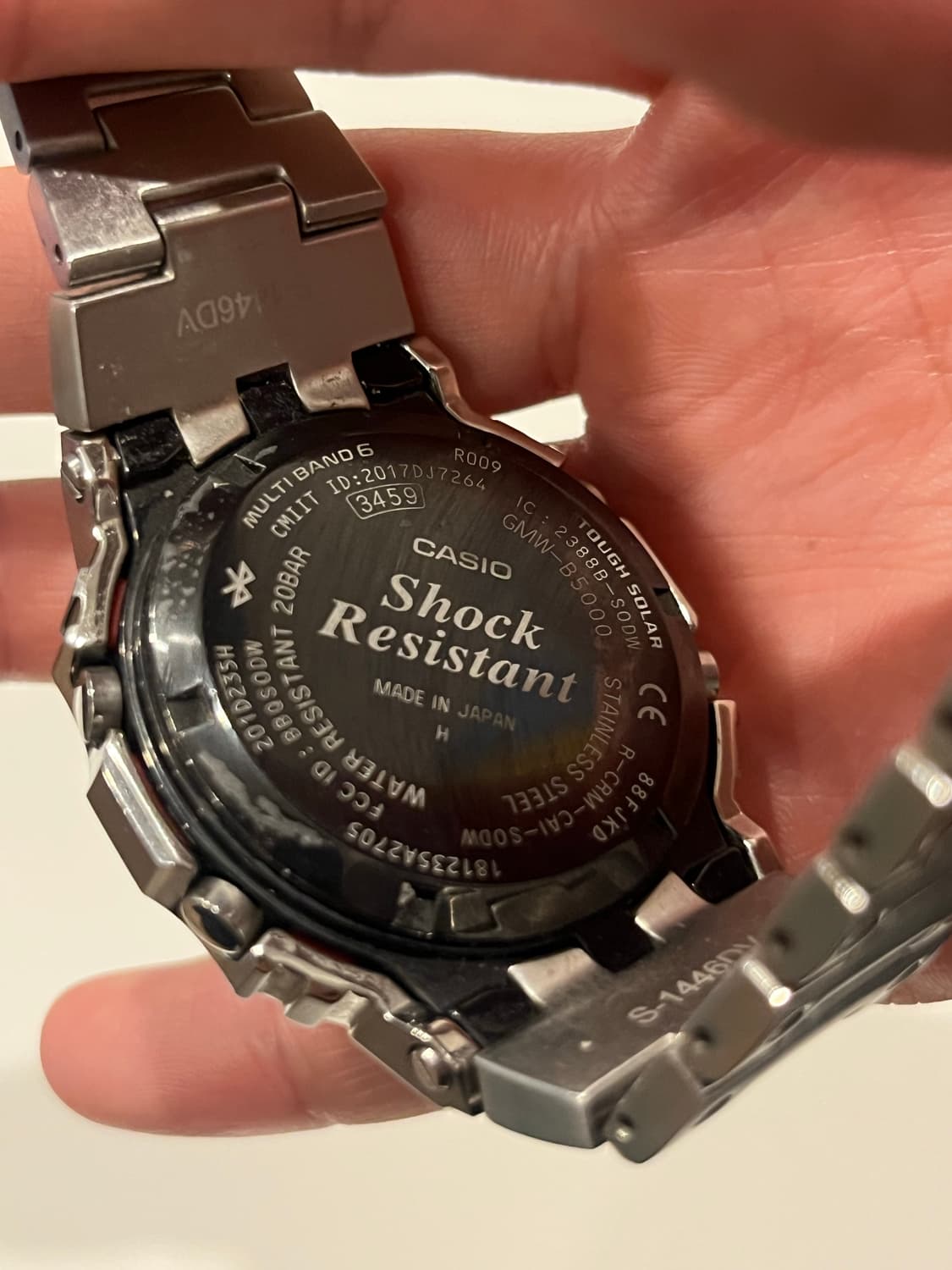 지샥 GMW-B5000 풀 메탈 실버 상품이미지5