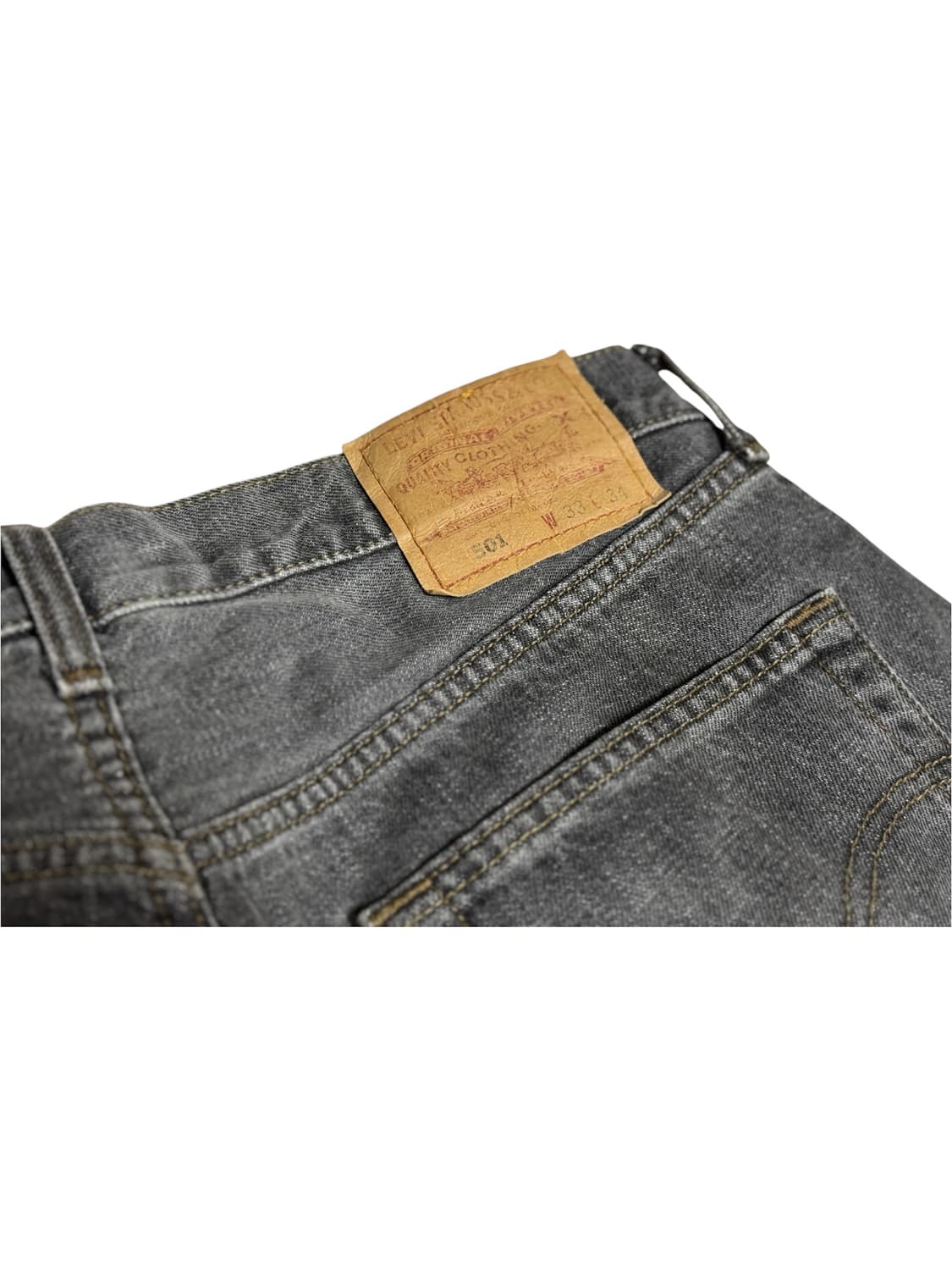 리바이스 501 그레이 팬츠 (허리 33) 상품이미지5