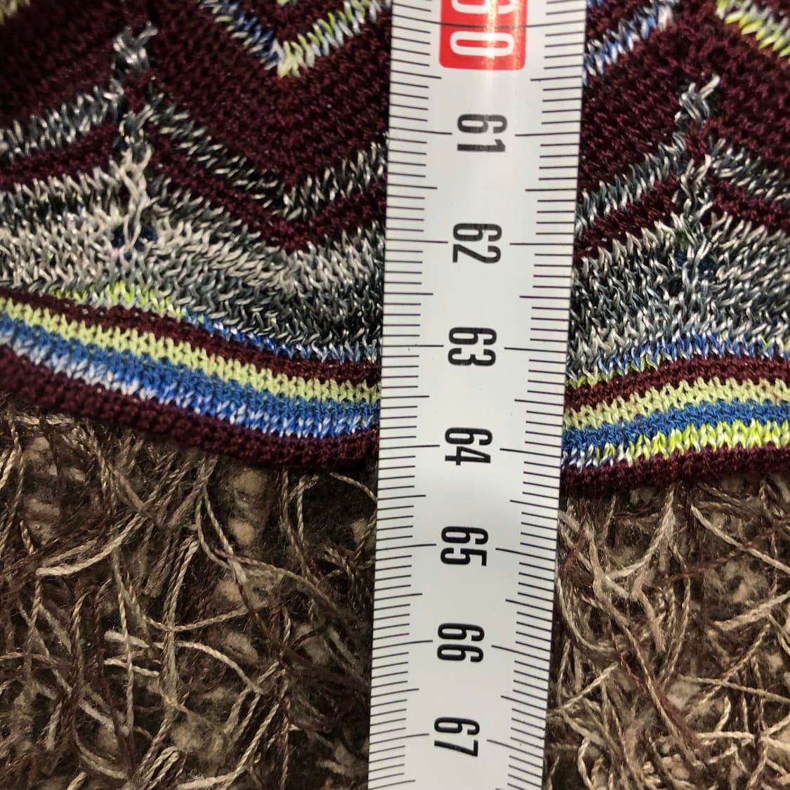 95 Marble 멀티컬러 패턴 니트 PK 카라 반팔 티셔츠 44 상품이미지5