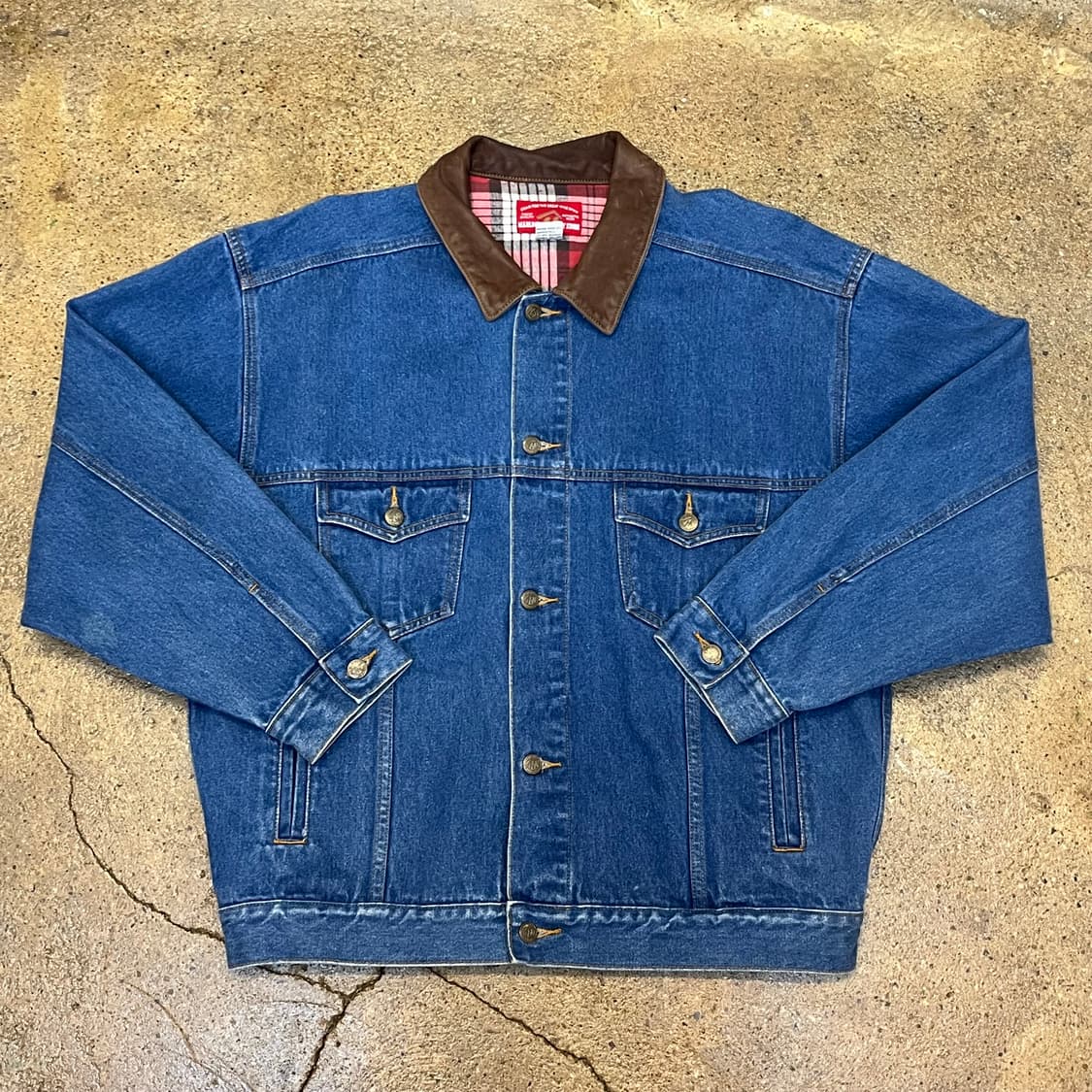 레어 90s USA 말보로 청자켓 데님자켓 상품이미지1