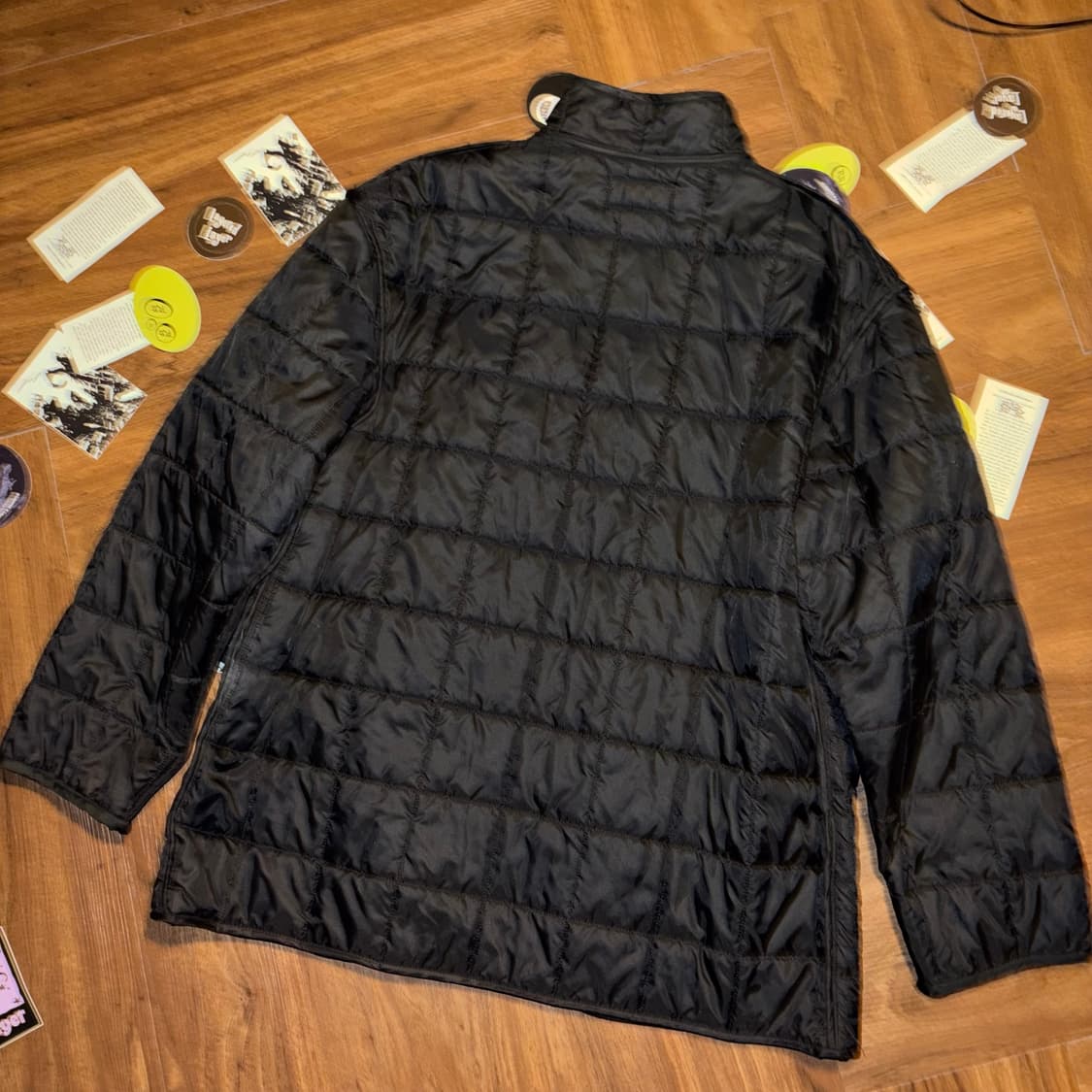 Armani overfit wool hoodie zip up coat 상품이미지9