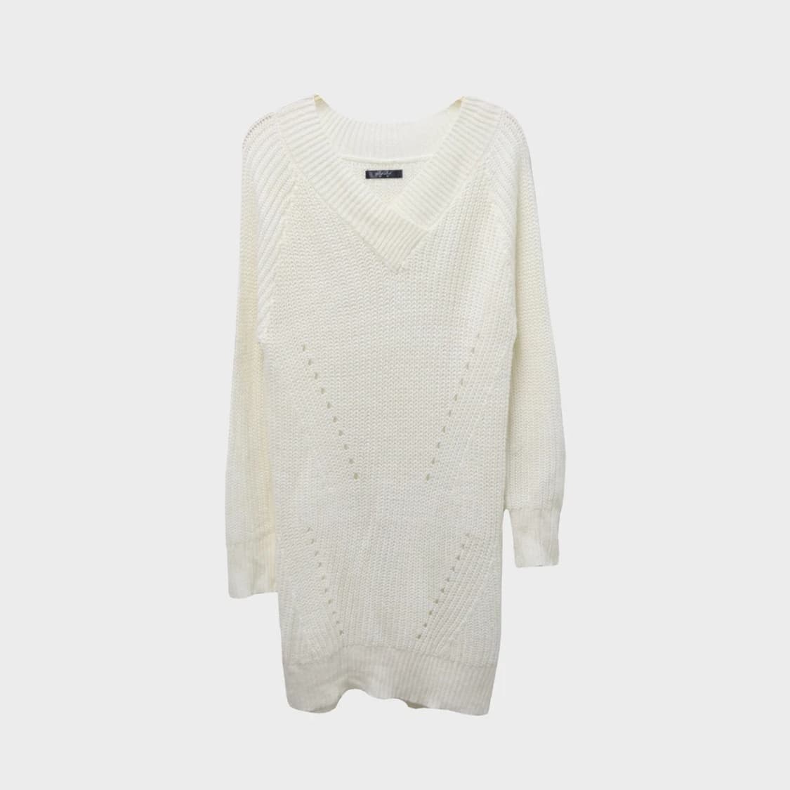 RAF RAF 이브넥 롱 니트 원피스 63475 상품이미지1