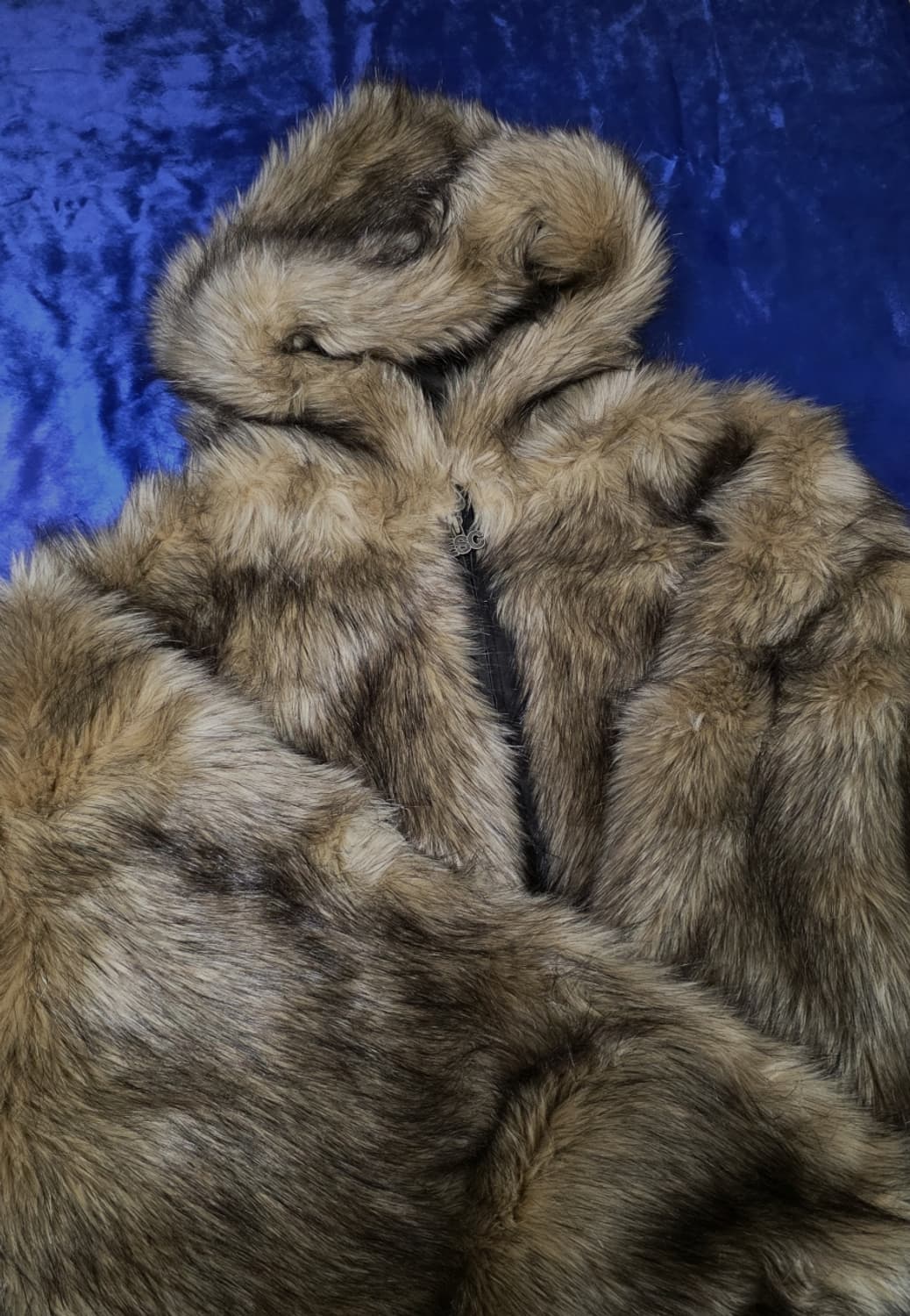 [OS] ESC 스튜디오 오버사이즈 퍼 후디드 자켓 상품이미지2