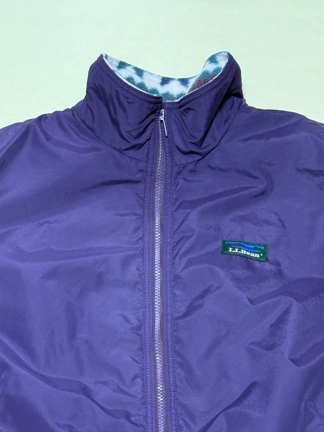 엘엘빈 아즈텍 웜업 플리스 집업 자켓 80s 상품이미지2